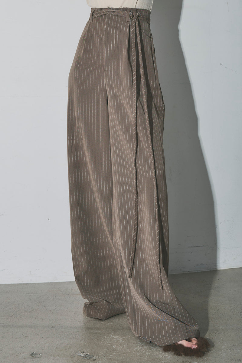 ANDREA&CO ストライプリラックスパンツ yae】Stripe relax pants / ストライプリラックスパンツ – LA