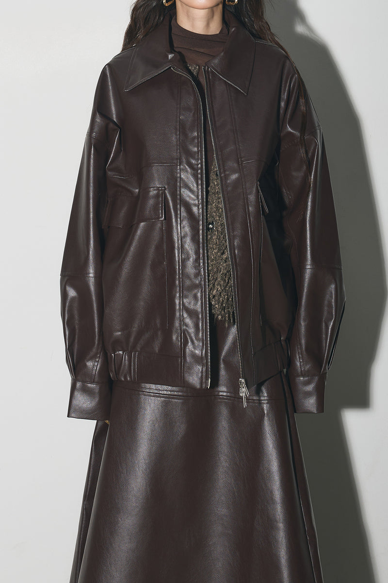 ダブルジップレザージャケット – ANDREA&Co.