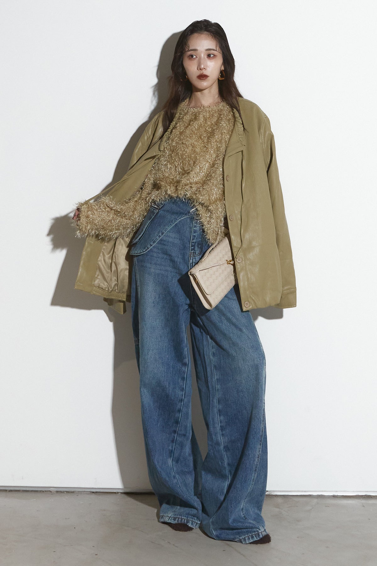 andrea＆co. ポケットベルトデニムパンツ ポケットベルトデニムパンツ – ANDREA&Co.