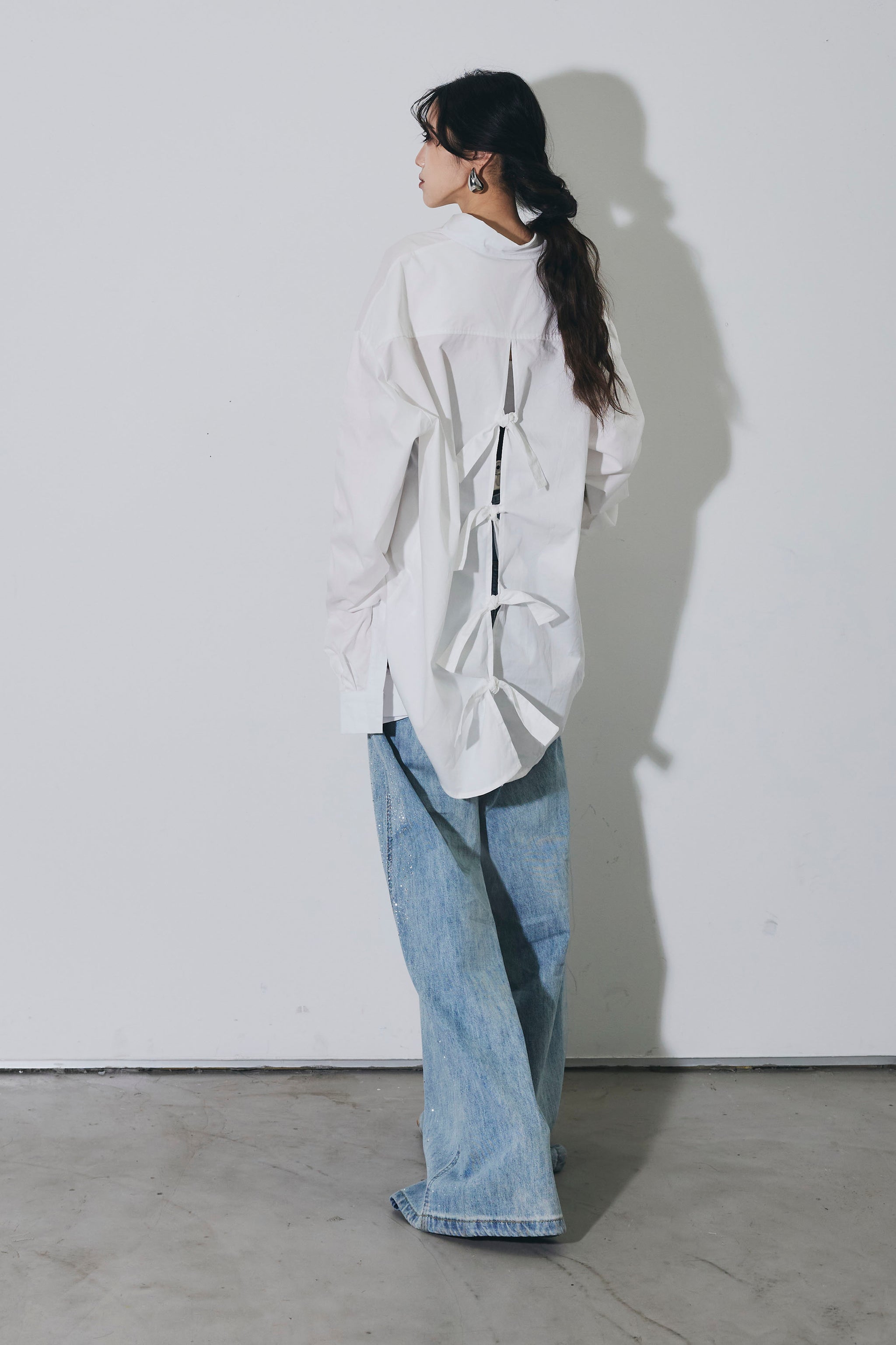 ラインストーンデニムワイドパンツ – ANDREA&Co.