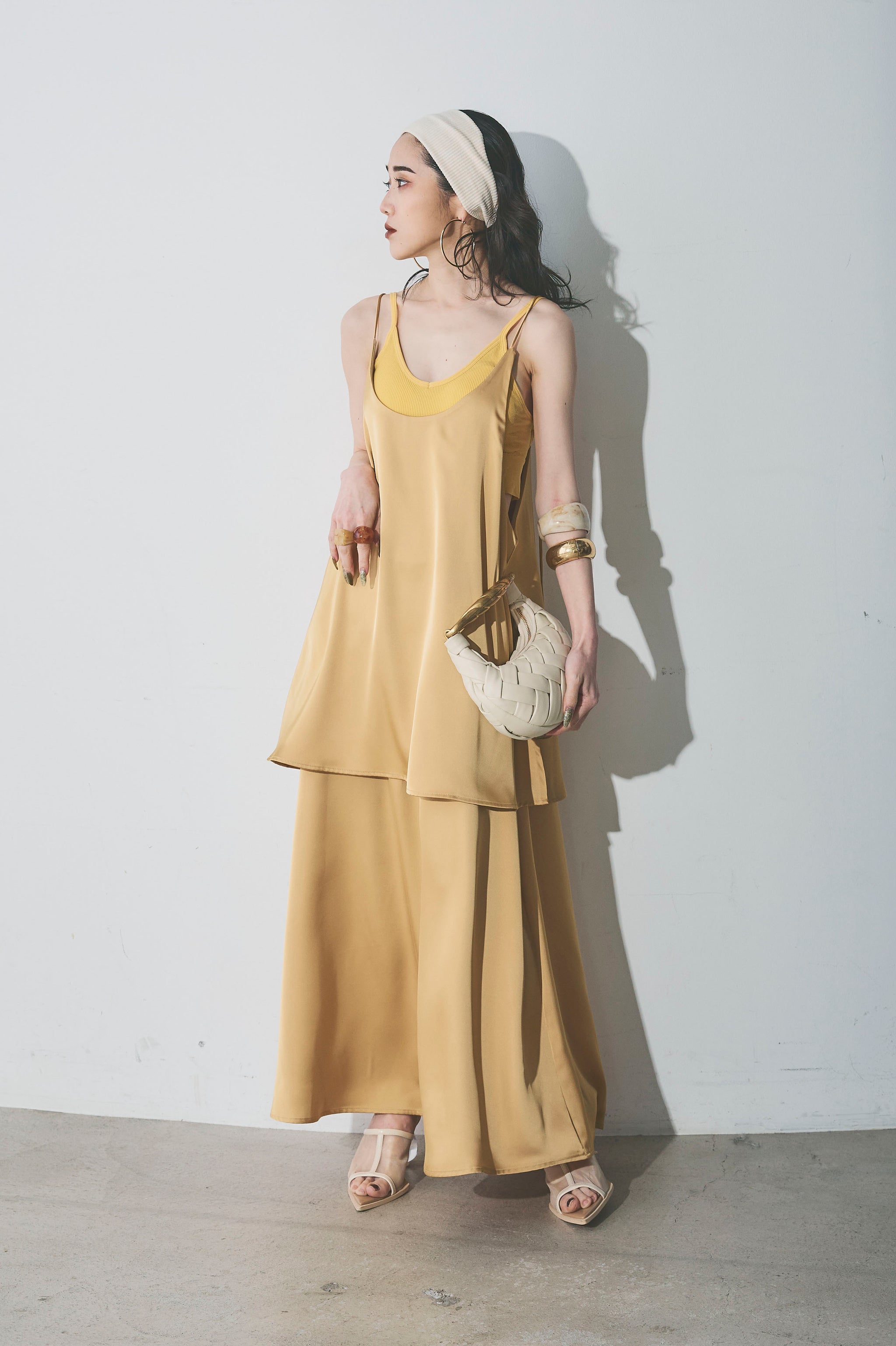 ANDREA&Co AUBREY レースレイヤードワンピース AUBREY】ANDREA＆Co. レースレイヤードワンピース 新品タグ付き