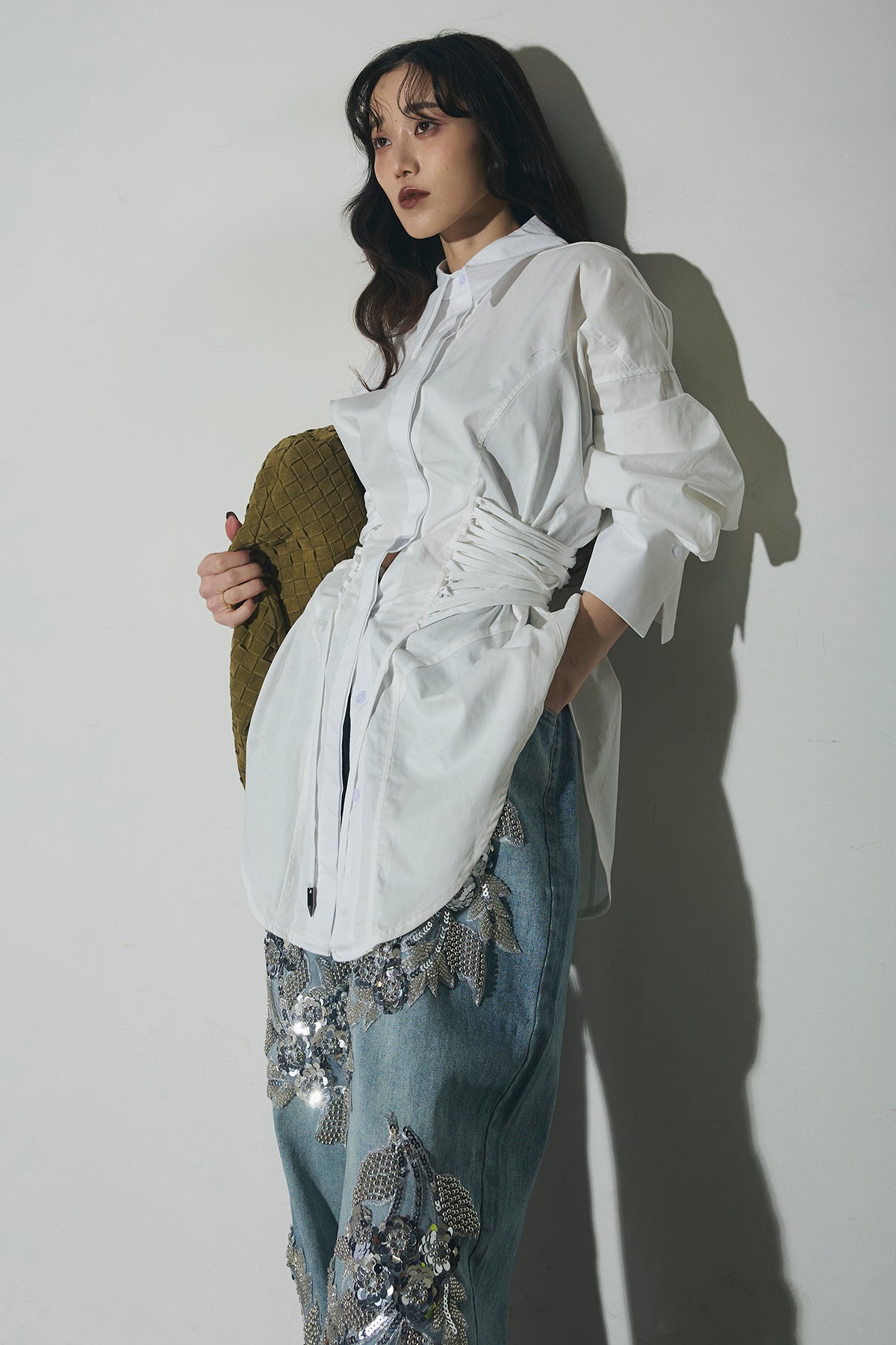 デニムビジュー刺繍パンツ – ANDREA&Co.