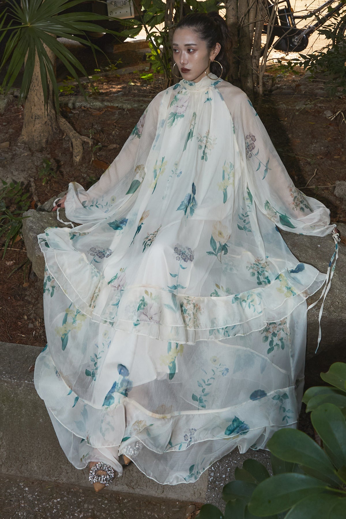 フラワーティアードワンピース – ANDREA&Co.