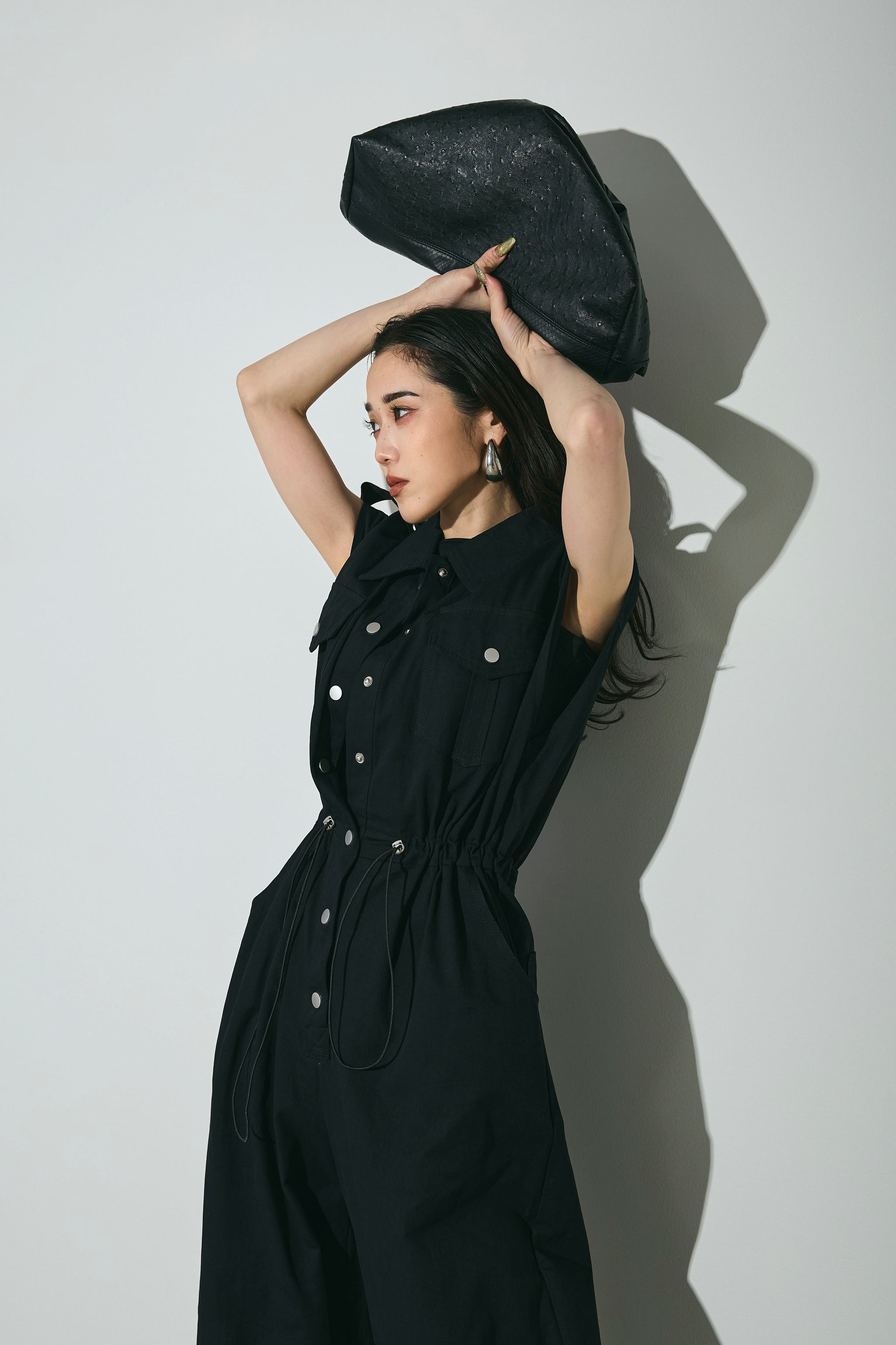 andrea&co【AUBREY】ダブルポケットドロストオールインワン AUBREY】ダブルポケットドロストオールインワン – ANDREA&Co.