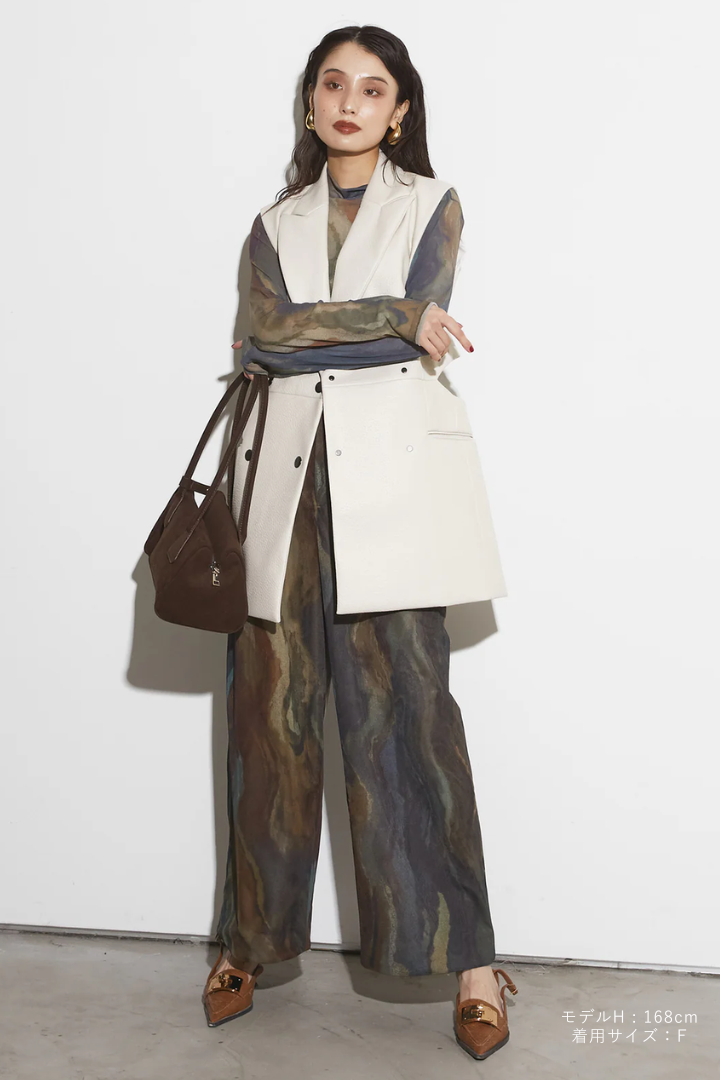 CUT OUT LEATHER VEST – ANDREA&Co.