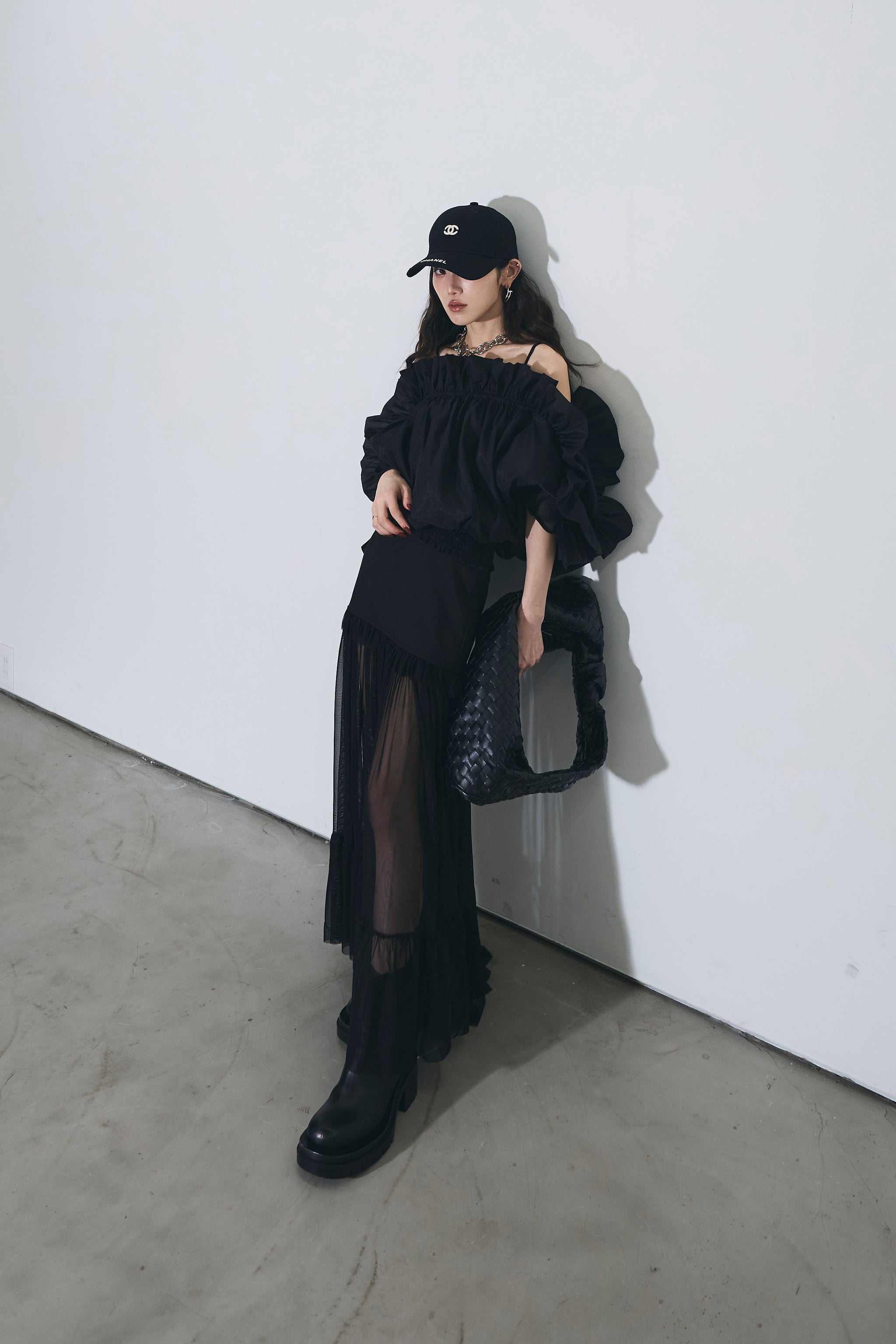 シアーティアードミニスカート – ANDREA&Co.
