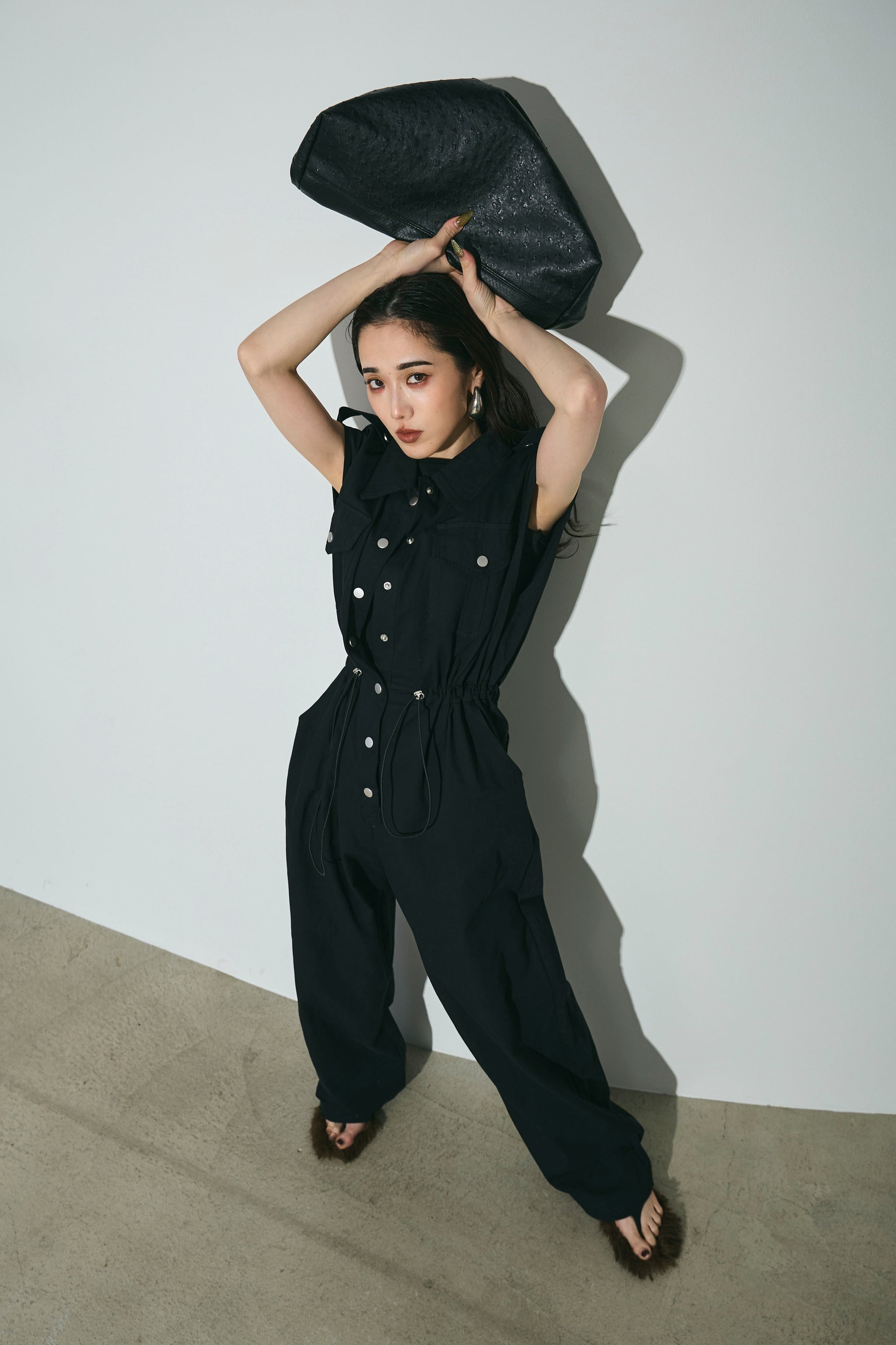 ⭐️andrea&co【AUBREY】⭐️完売ダブルポケットドロストオールインワン AUBREY】ダブルポケットドロストオールインワン – ANDREA&Co.