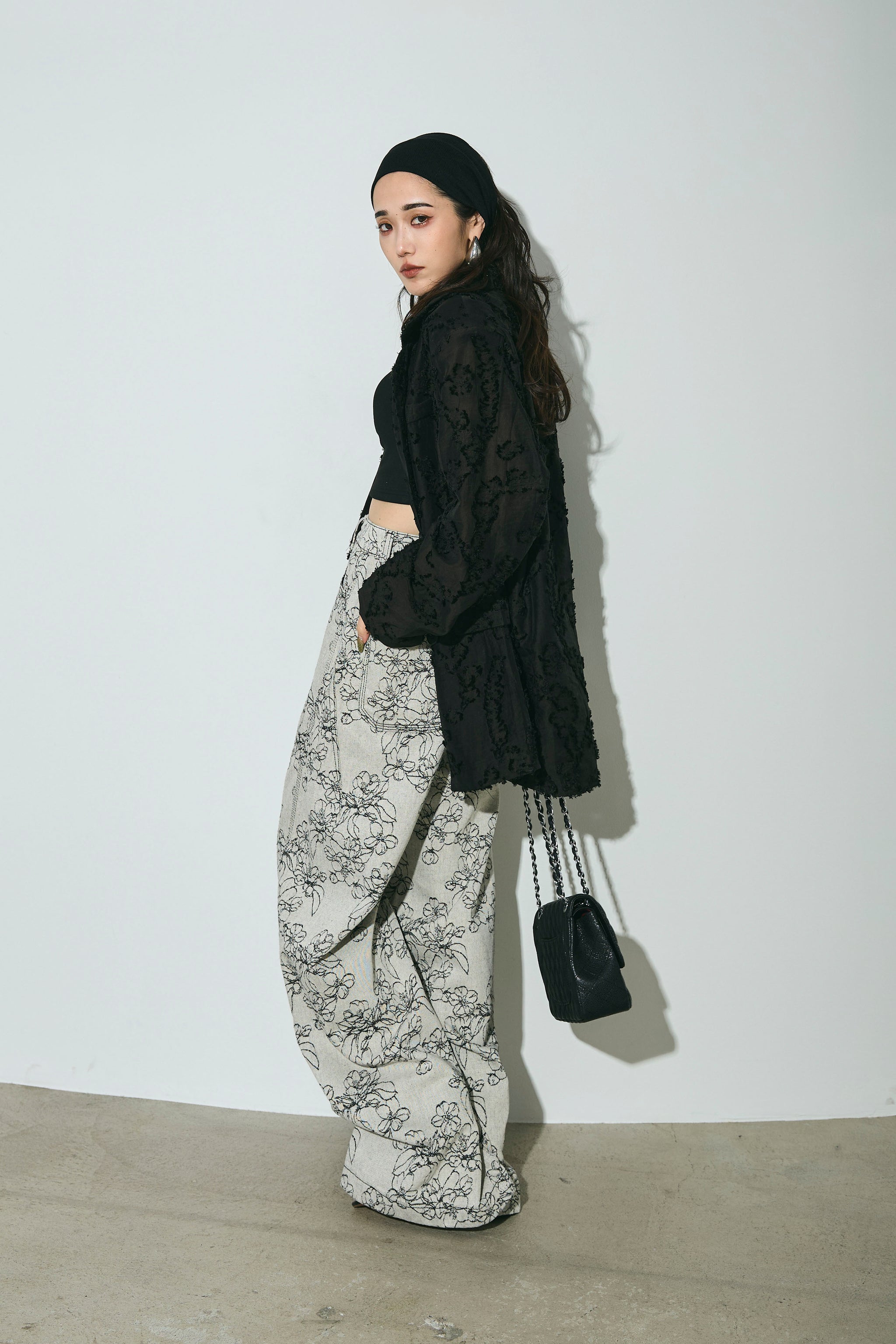 DPTO — Uniform Grey Mohair Bomber Jacket