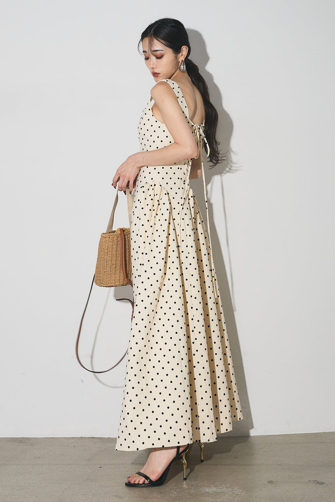 アンドレアアンドコー AUBREY レースレイヤードワンピース アイボリー