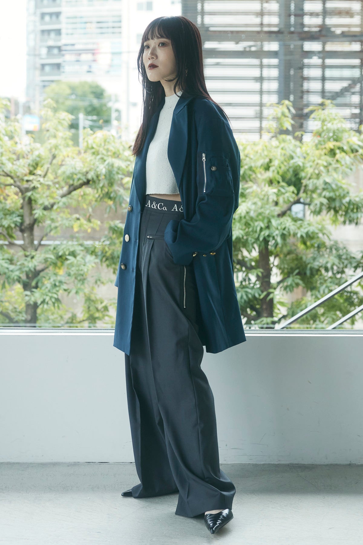 andrea&co ボタニカルジャガードスカート　アンドレアアンドコー ボタニカルジャガードスカート – ANDREA&Co.