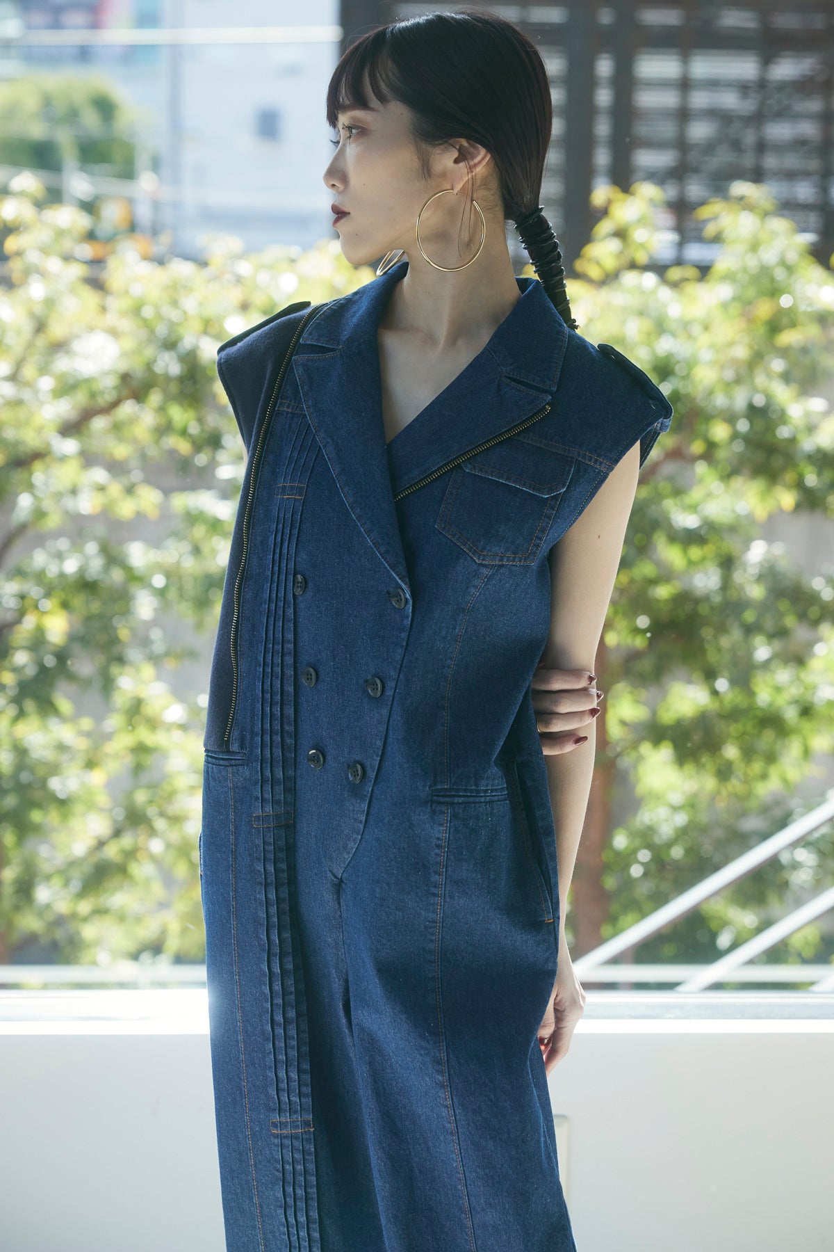 DENIM ELEMENT ROMPERS – ANDREA&Co.