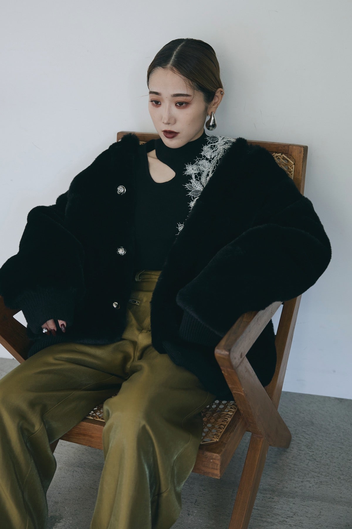 24AW新作】YOSEATSUME FUR JACKET – ANDREA&Co.