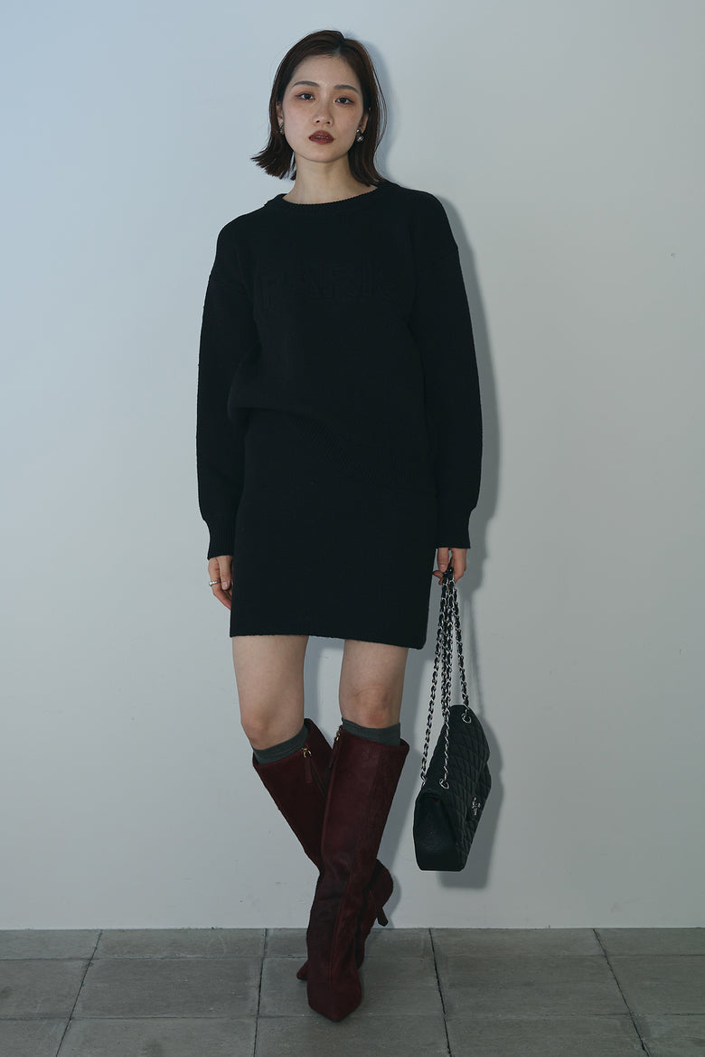 AUBREY】ロゴニットミニセットアップ – ANDREA&Co