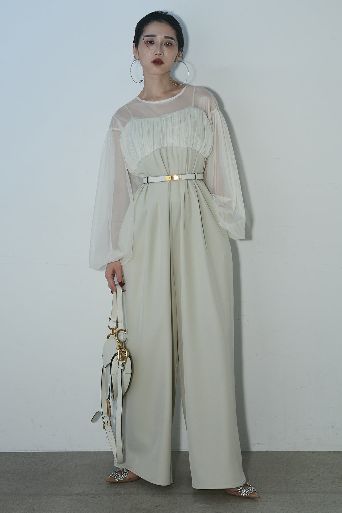 ANDREA&CO チュールドッキングロンパース　セットアップ AUBREY】チュールドッキングロンパース – ANDREA&Co.
