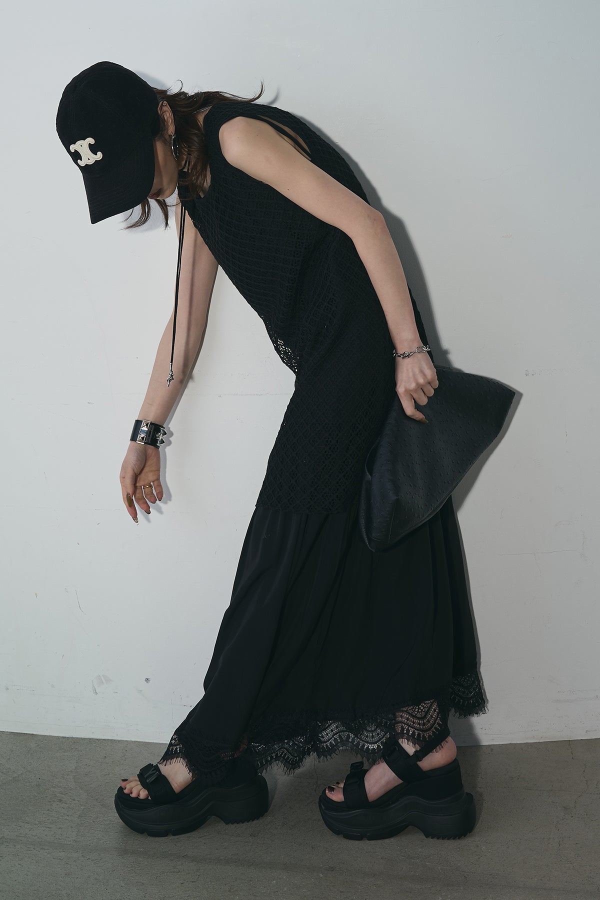 ANDREA&Co. メッシュレイヤードフレアワンピース AUBREY】メッシュレイヤードフレアワンピース – ANDREA&Co.