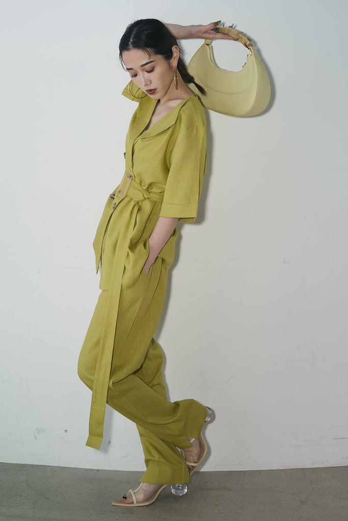 She's Closet セットアップ ギャザーペプラムジレベストトップス