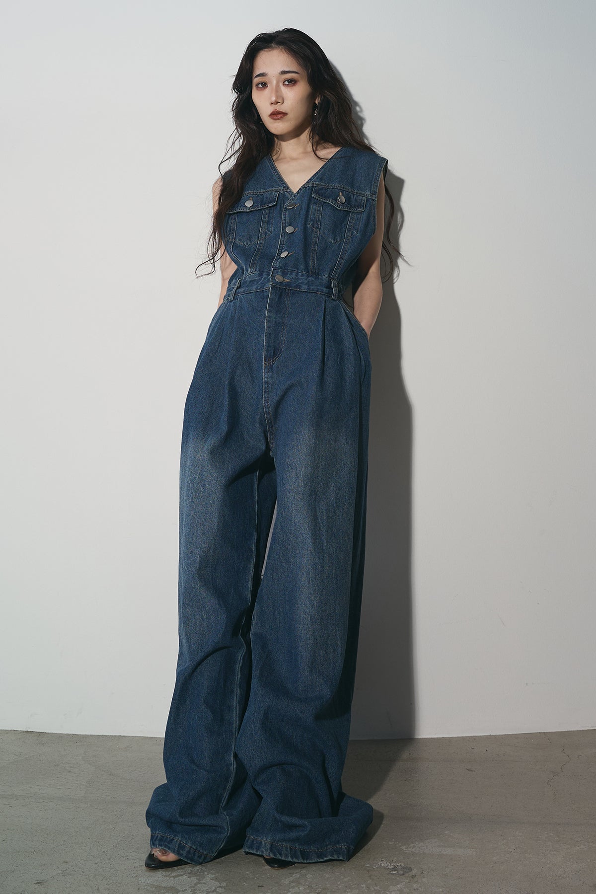 DENIM ELEMENT ROMPERS – ANDREA&Co.