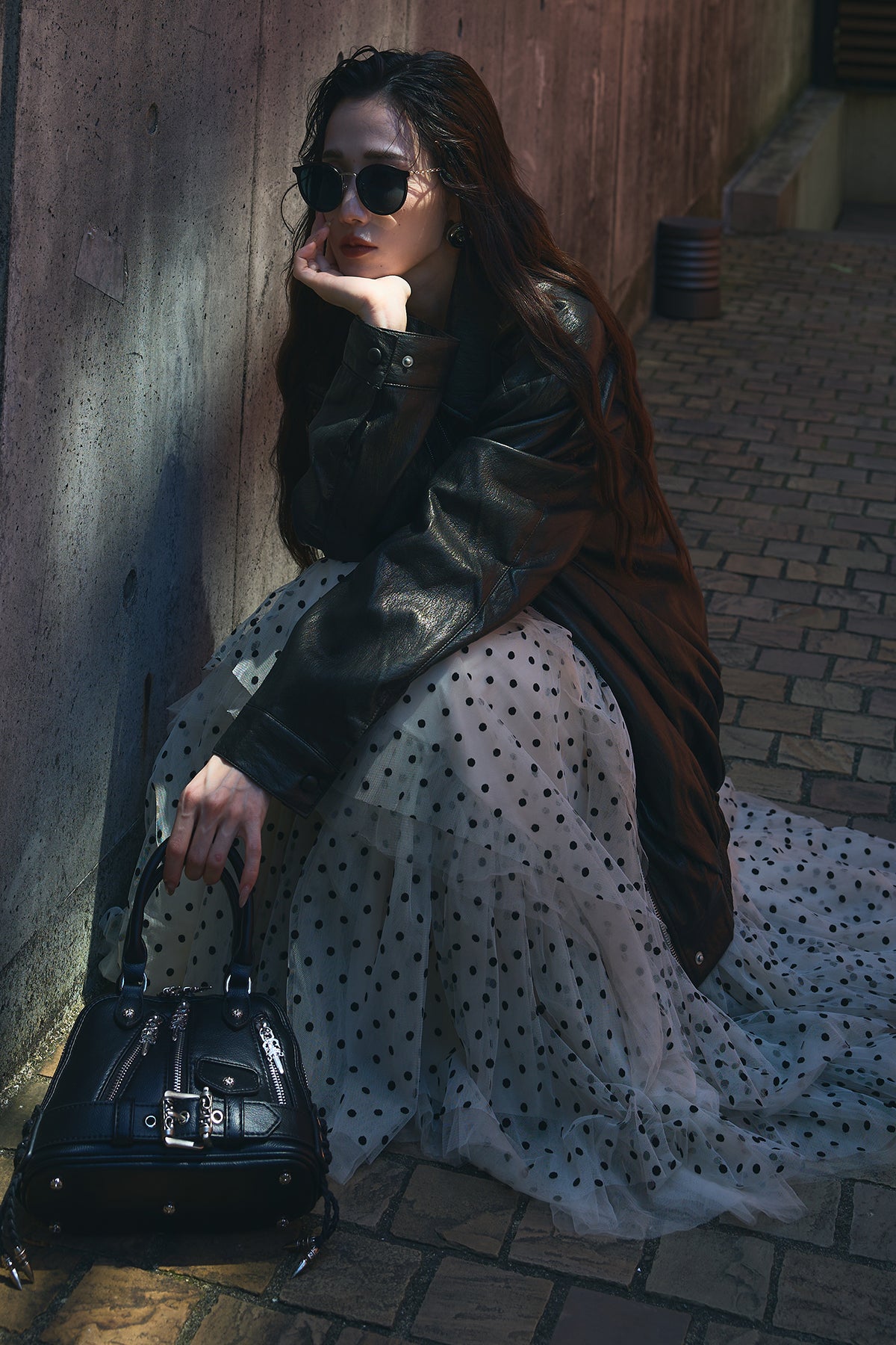 andrea＆co. ドットボリュームチュールドレス タグ付き ドットボリュームチュールドレス – ANDREA&Co.