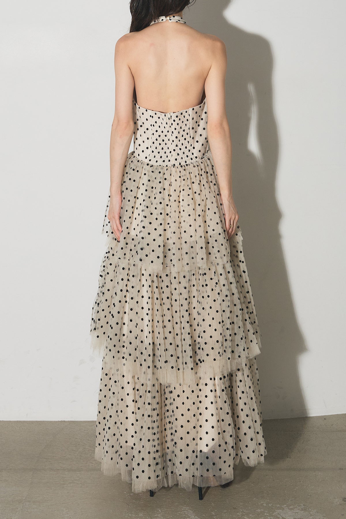 ドットボリュームチュールドレス ANDREA&Co aubrey ANDREA＆Co