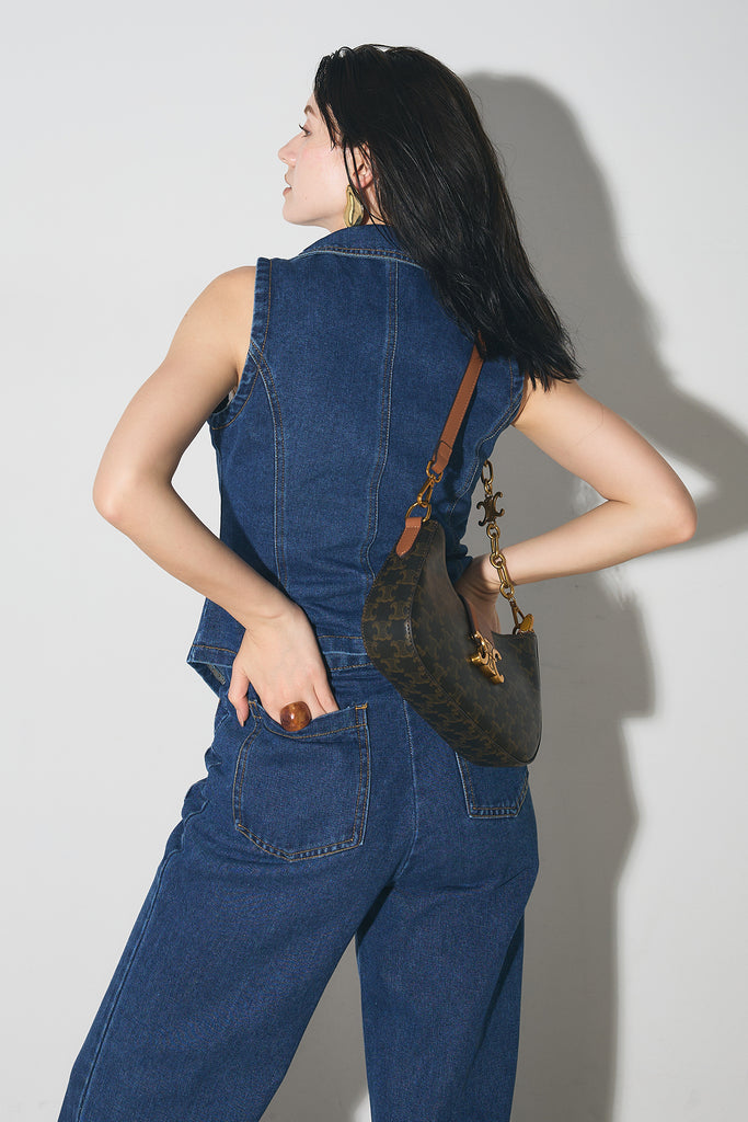 ANDREA&CO ラップデザインデニムパンツ レースアップデニムパンツ – BUNNY APARTMENT