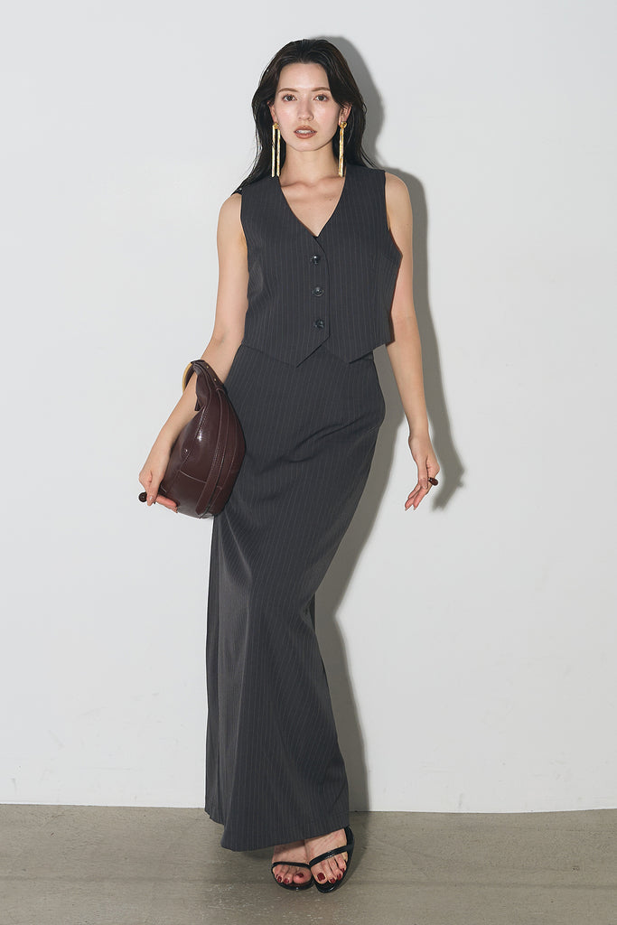 ANDREA & Co ジレ MA-1 LACE LAYERED GILET – ANDREA&Co.