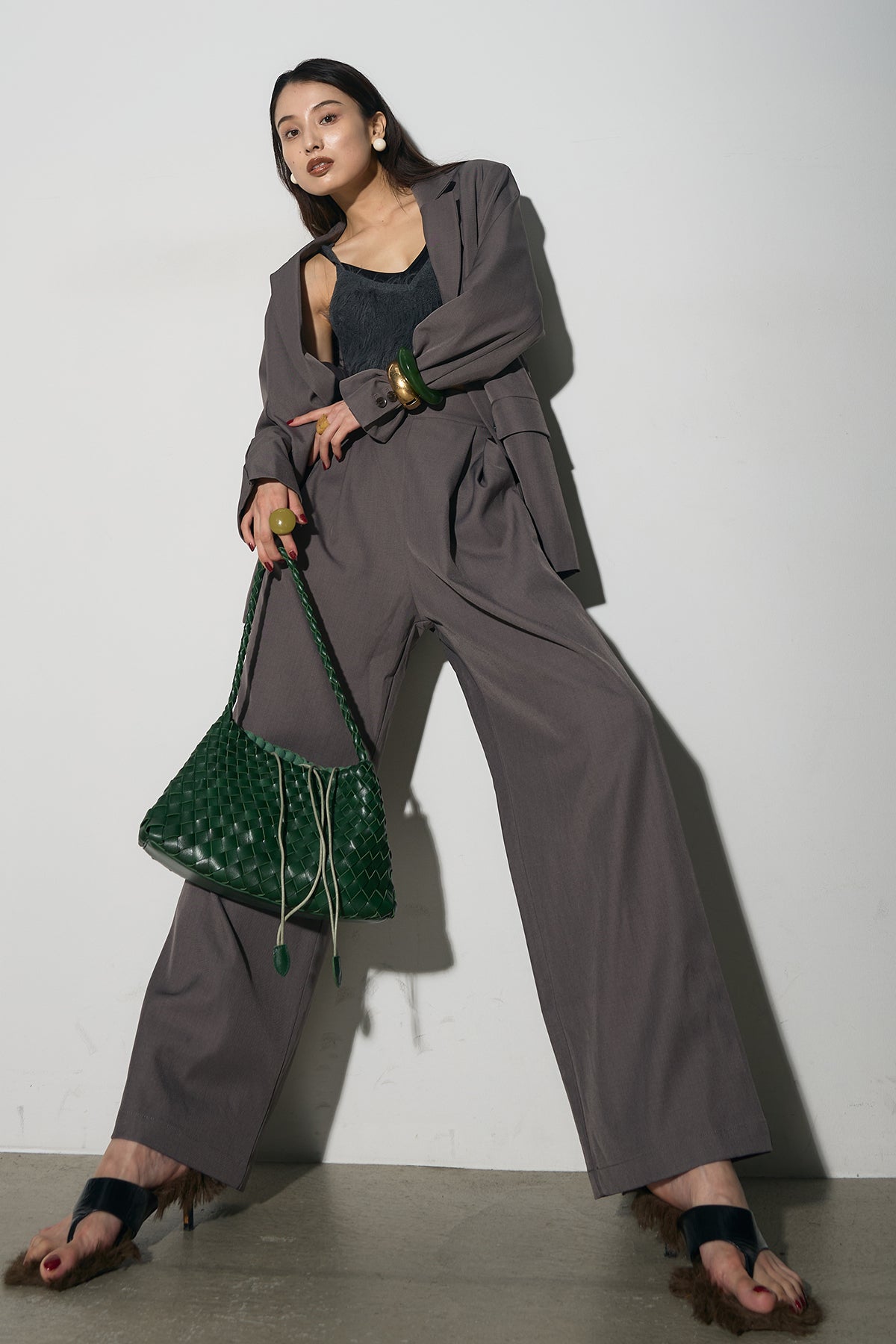 Andrea &co. ジャケット SET】テーラードジャケット+タックスマートパンツ – ANDREA&Co.