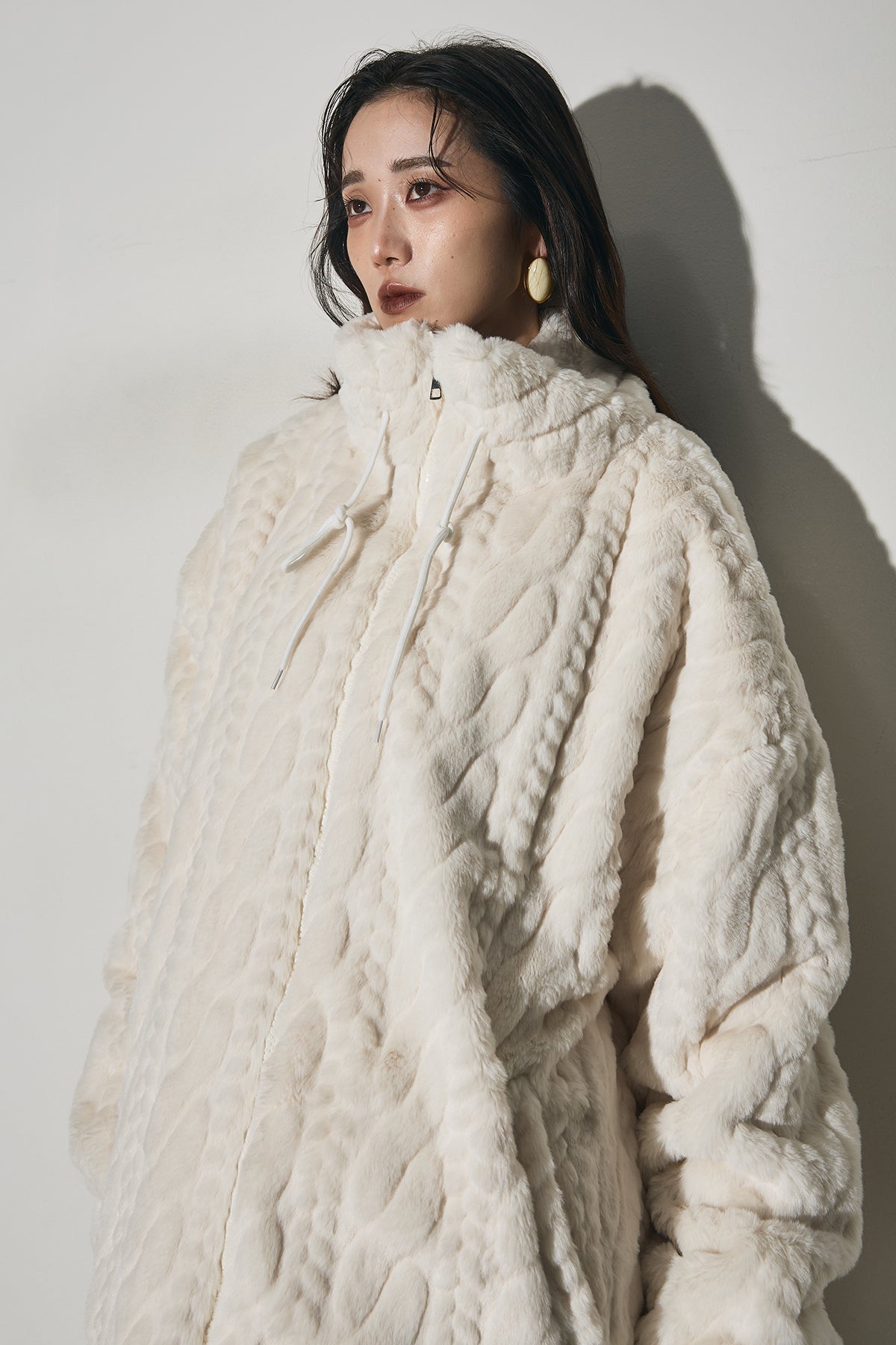 【ANDREA & Co】ツイードファージャケット ケーブルデザインZIPファージャケット – ANDREA&Co.