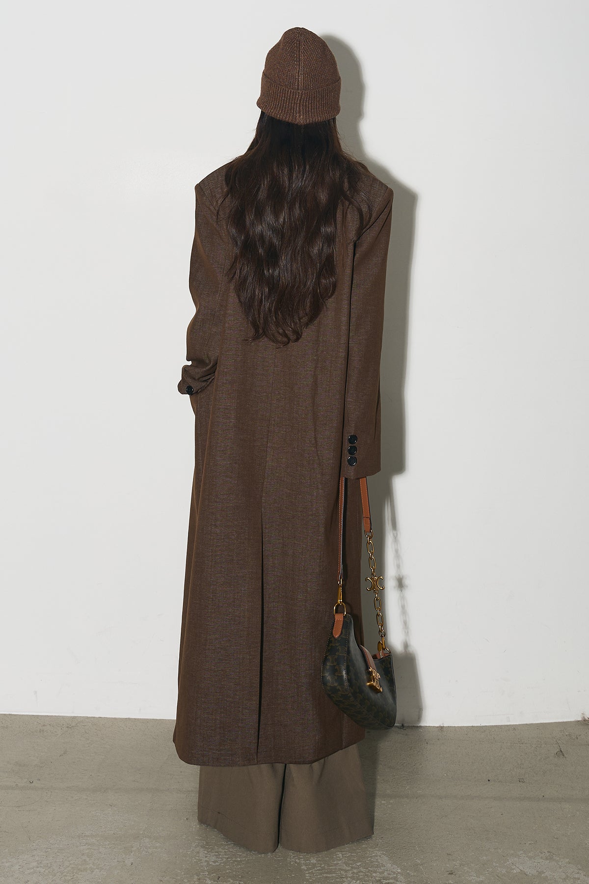 デニムライクダブルブレストコート – ANDREA&Co.