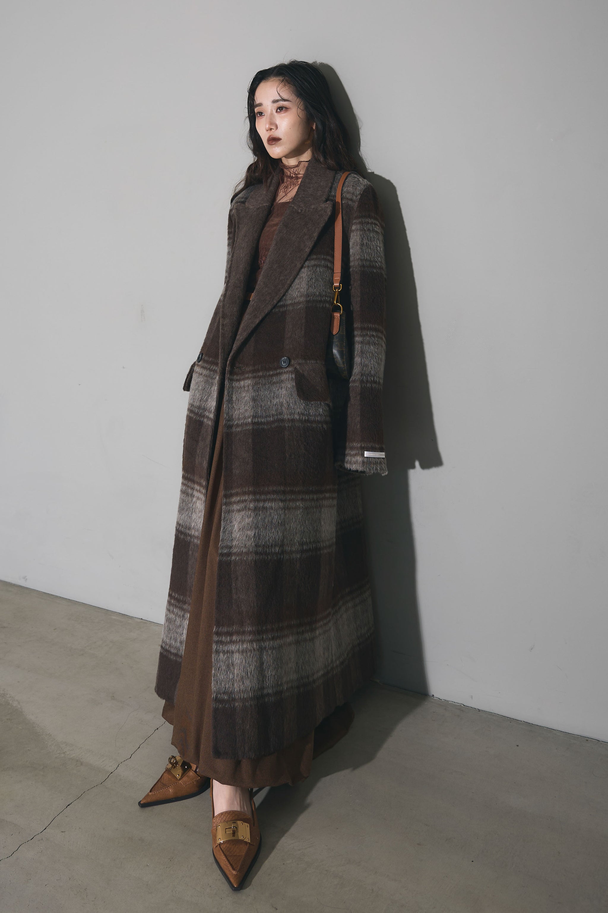 チェックウールコート – ANDREA&Co.