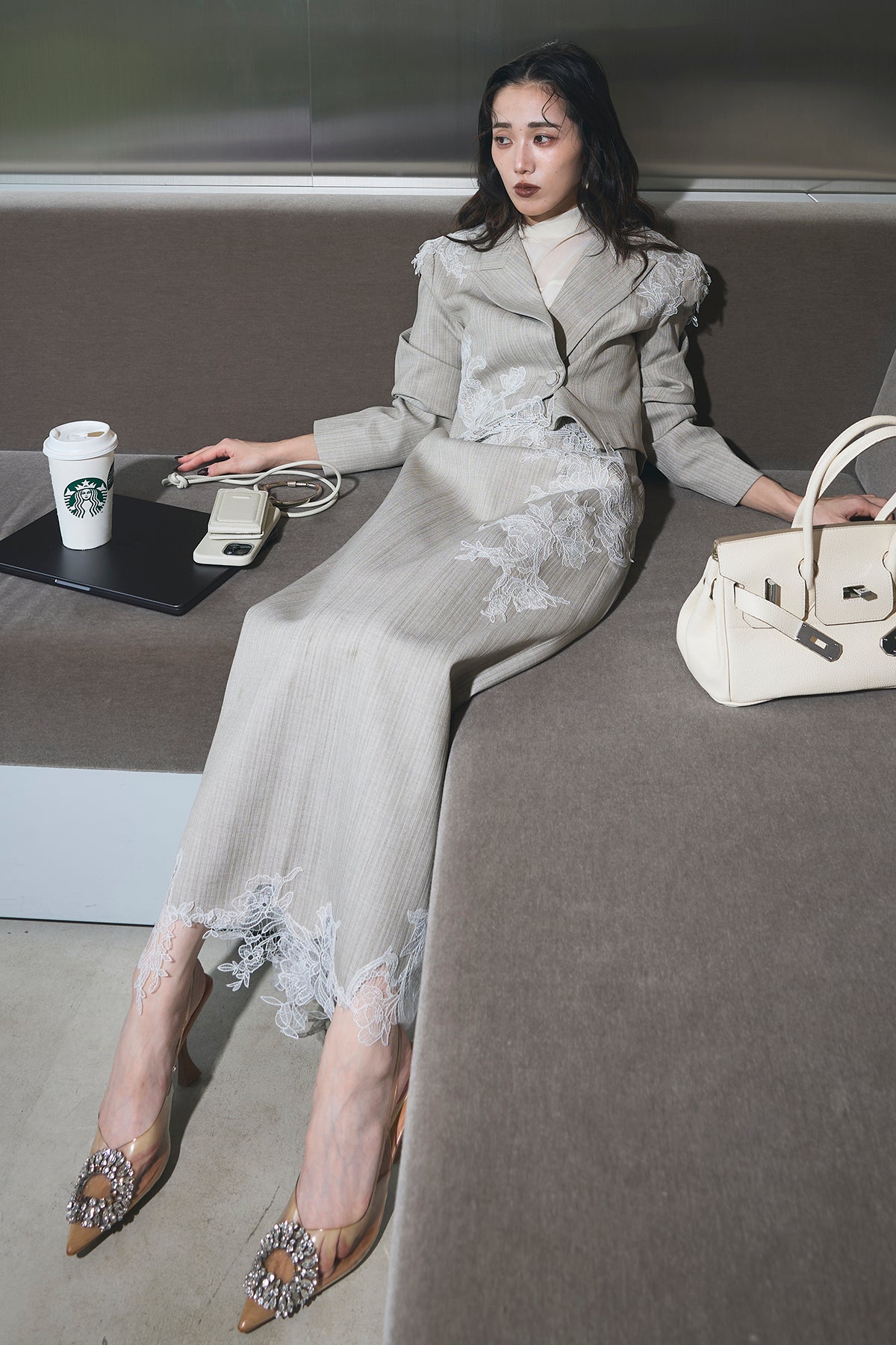 【AUBREY】レースストライプワンピース ANDREA&Co. AUBREY】レースストライプワンピース – ANDREA&Co.