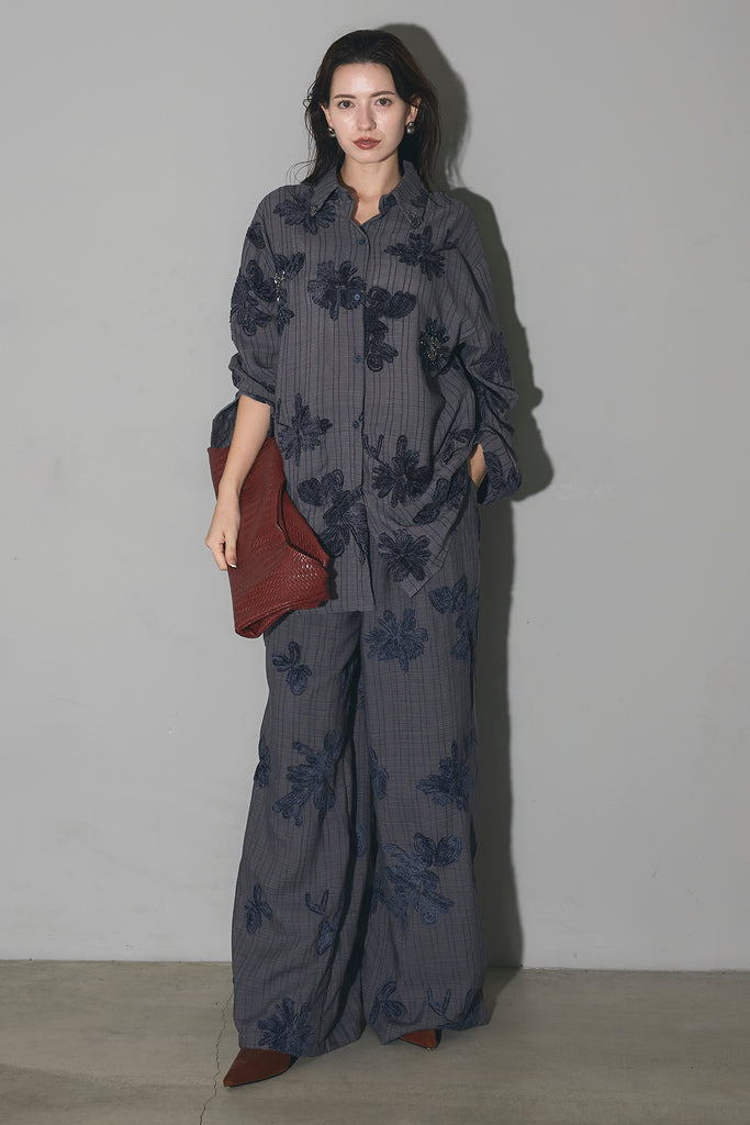ANDREA&Co.ホワイトジレ&スカートSET美品完売 ANY SIS｜【スタイリストコラボ】ジレ×ラメチュールスカート