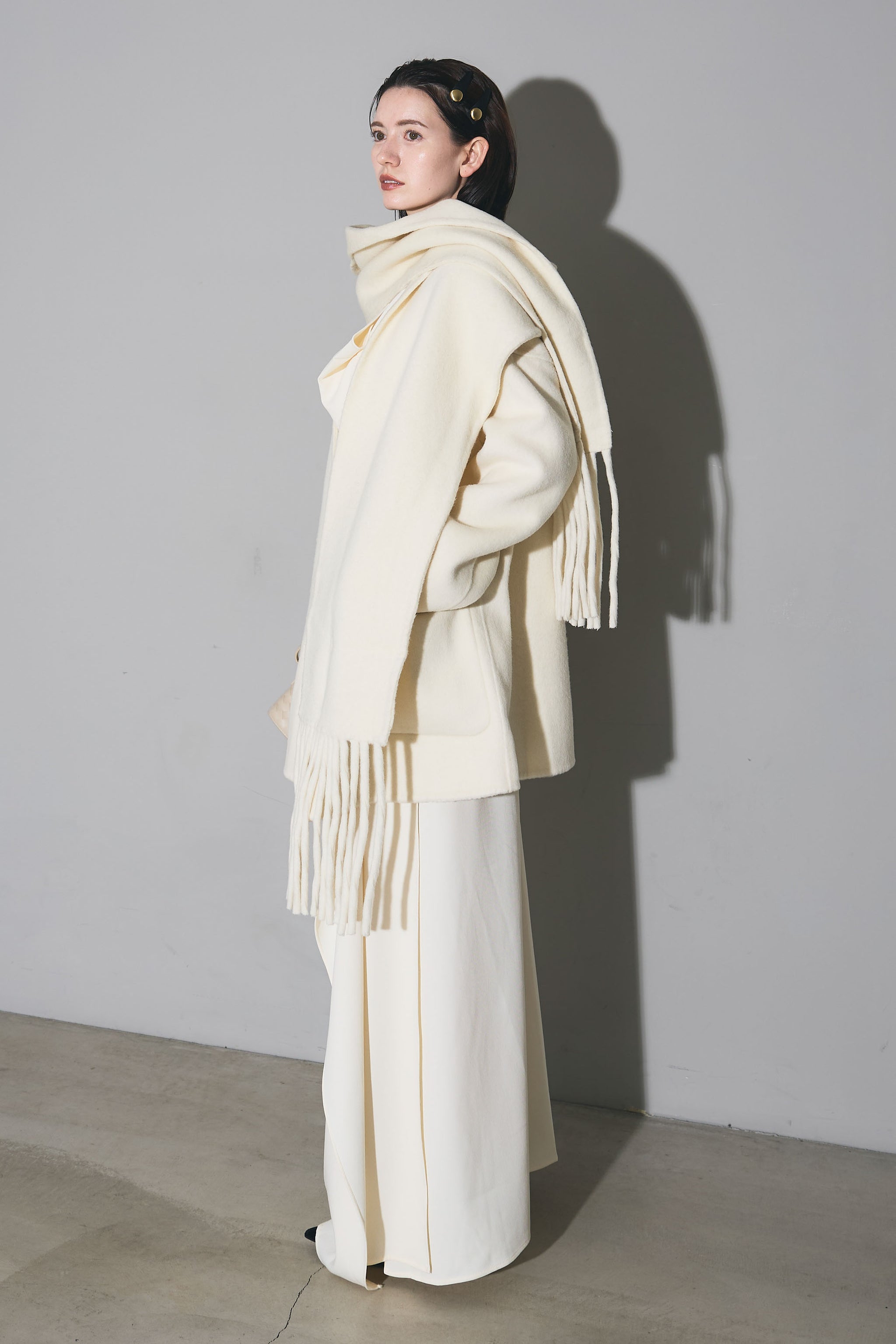 AUBREY】レースストライプワンピース ANDREA&Co. AUBREY】レース