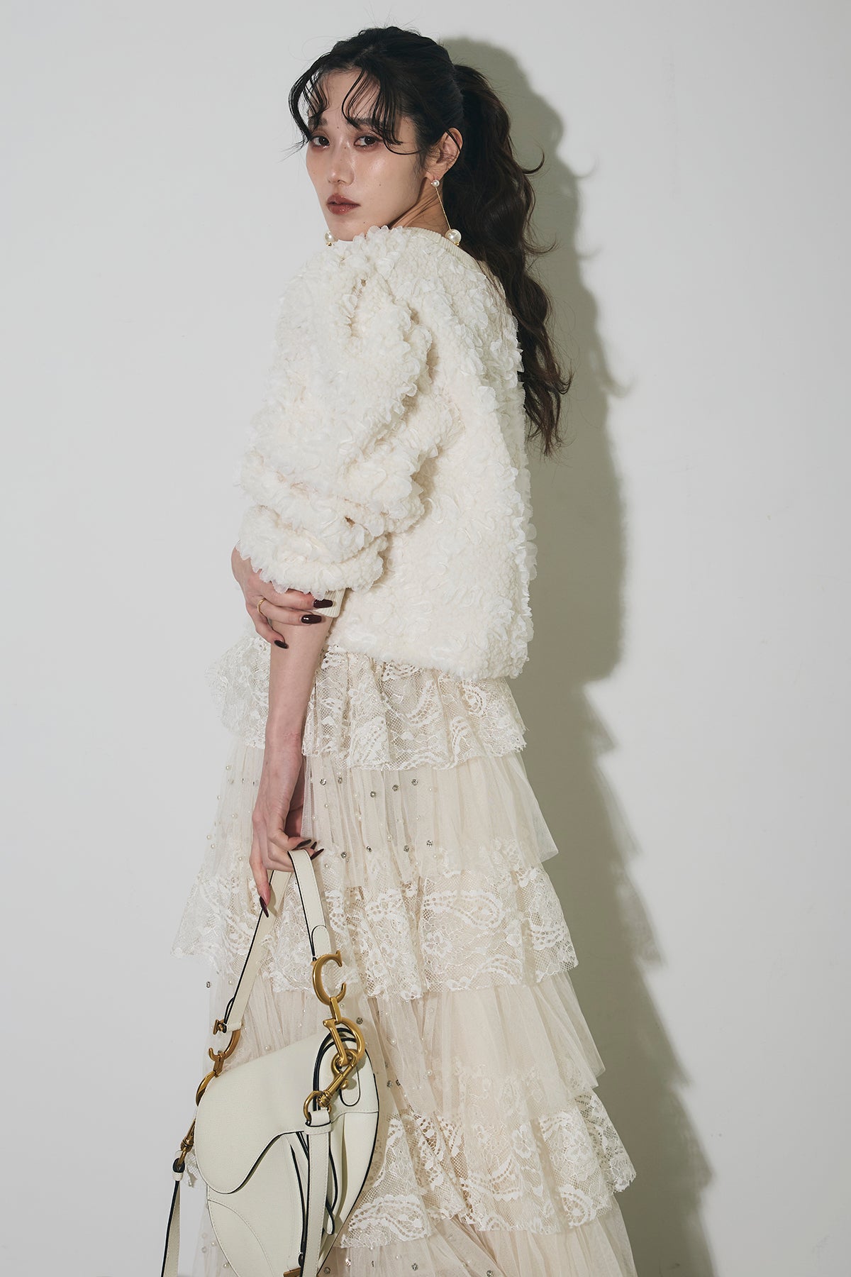 ANDREA&co 新品 フレアスカート チュールスカート ビジューレースチュールスカート – ANDREA&Co.