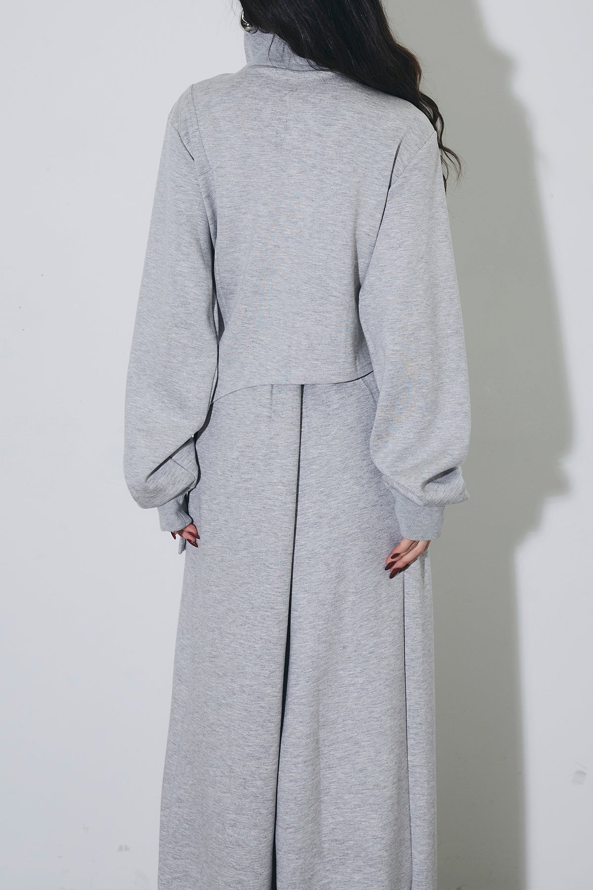 ZIPギャザースウェットセット – ANDREA&Co.