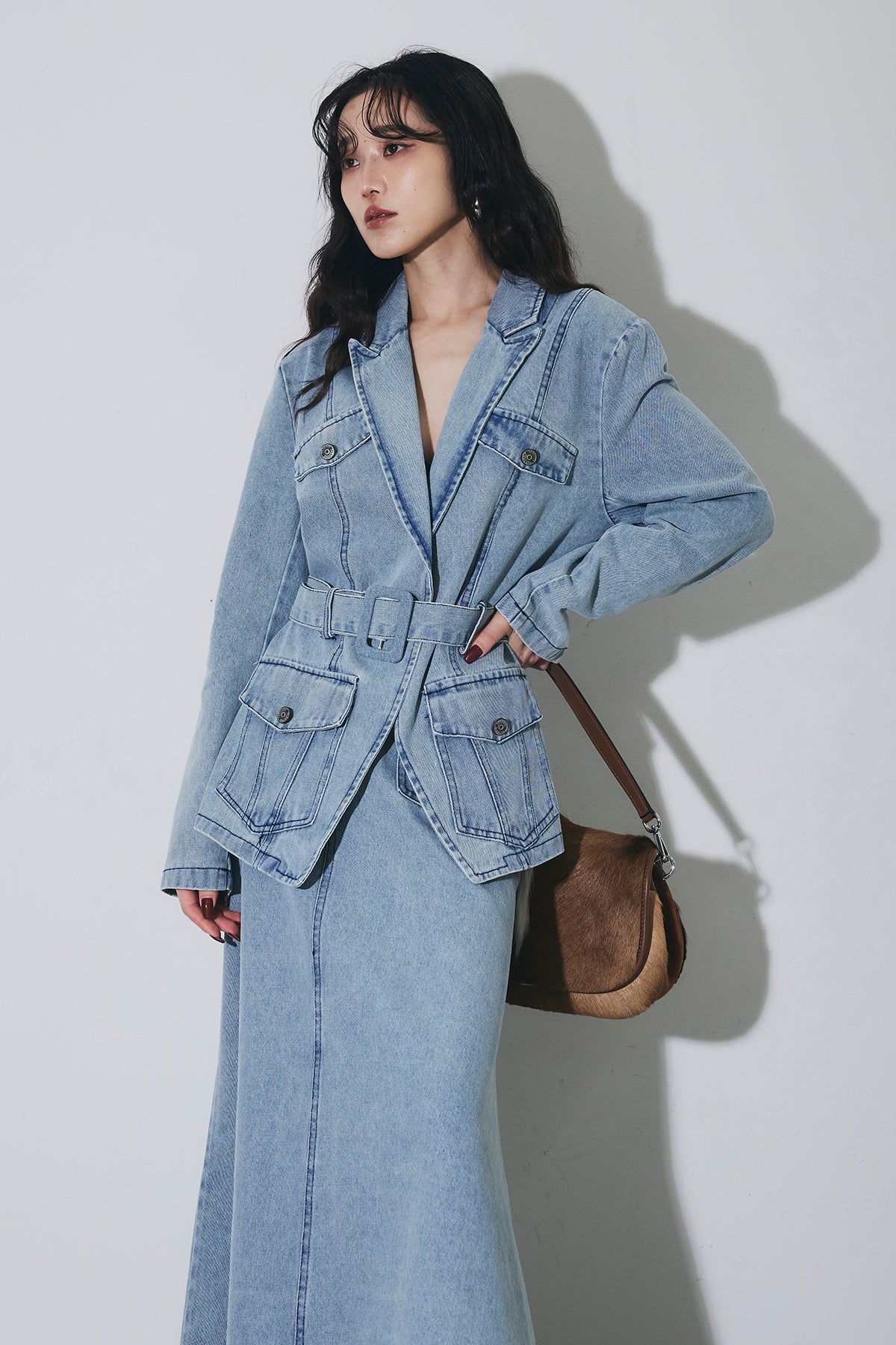 【新品タグ付】DIESEL ベルテッド デニムジャケット ワンピース 2WAY デニムベルテッドジャケットセットアップ – ANDREA&Co.