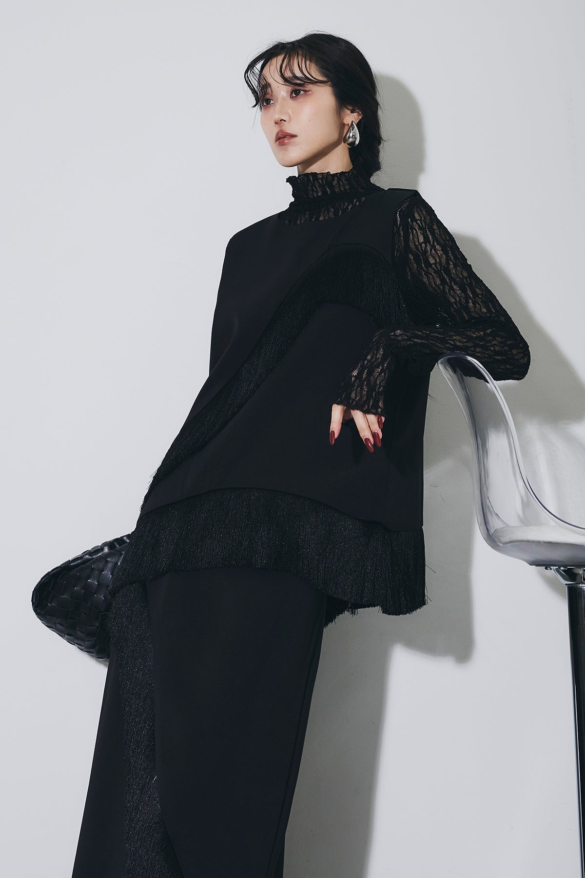 ANDREA&Co. ビジューラインセットアップ フリンジラインセットアップ – ANDREA&Co.