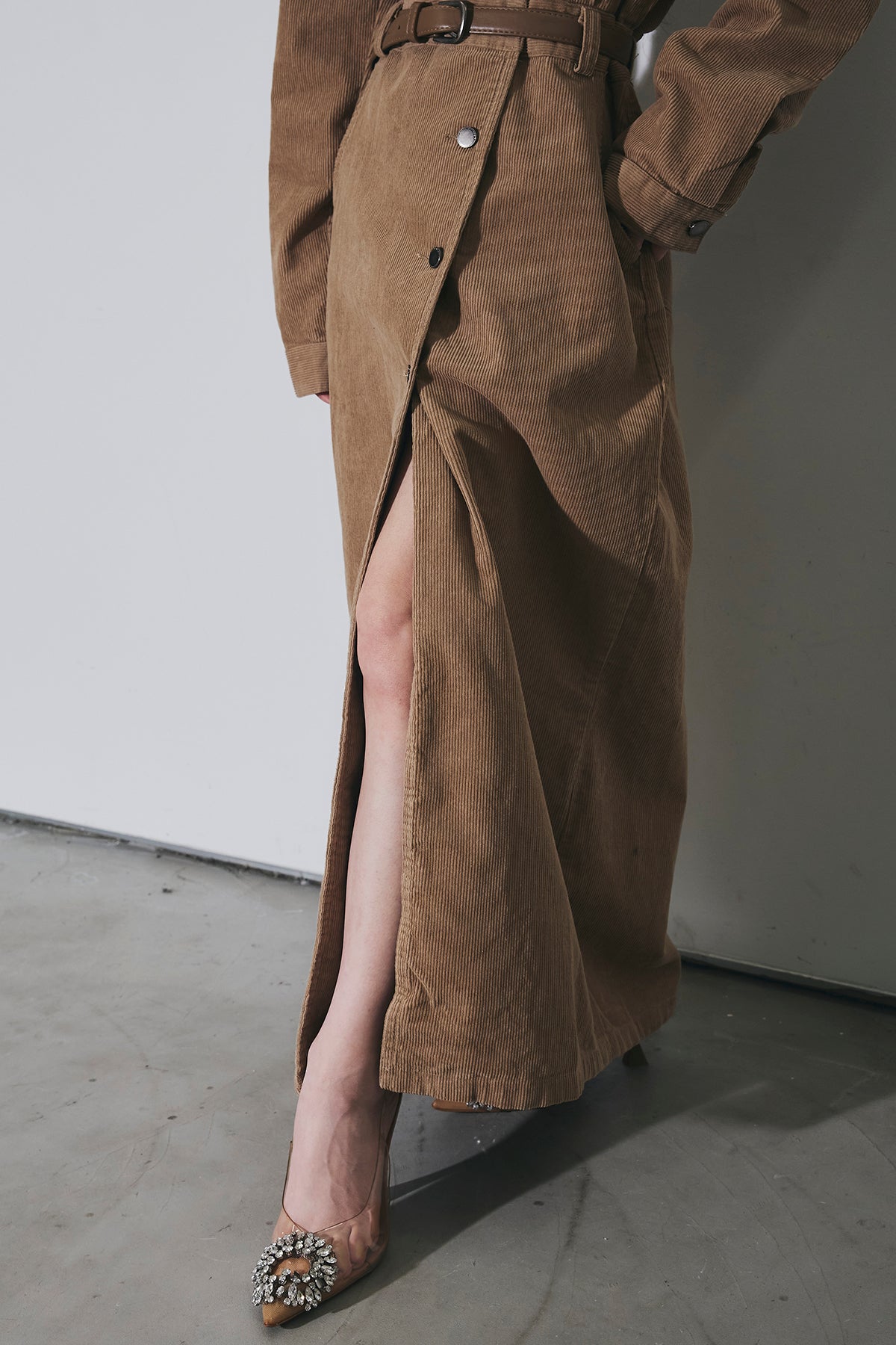 AUBREY by ANDREA&Co. ベルテッドコーデュロイワンピース ベルテッドコーデュロイワンピース – ANDREA&Co.