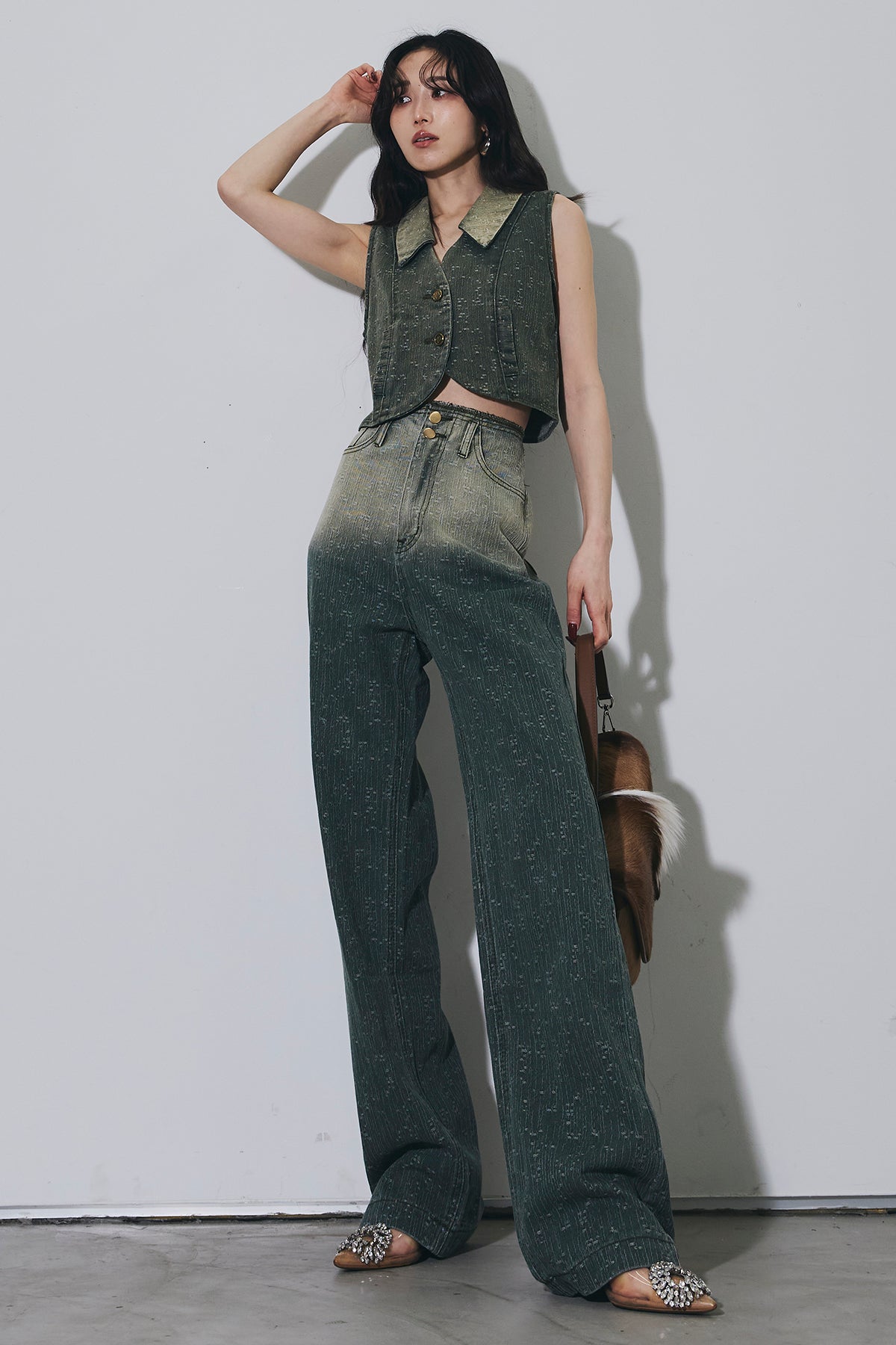 【新品】ANDREA&Co. グラデデニムセットアップ グラデデニムセットアップ – ANDREA&Co.
