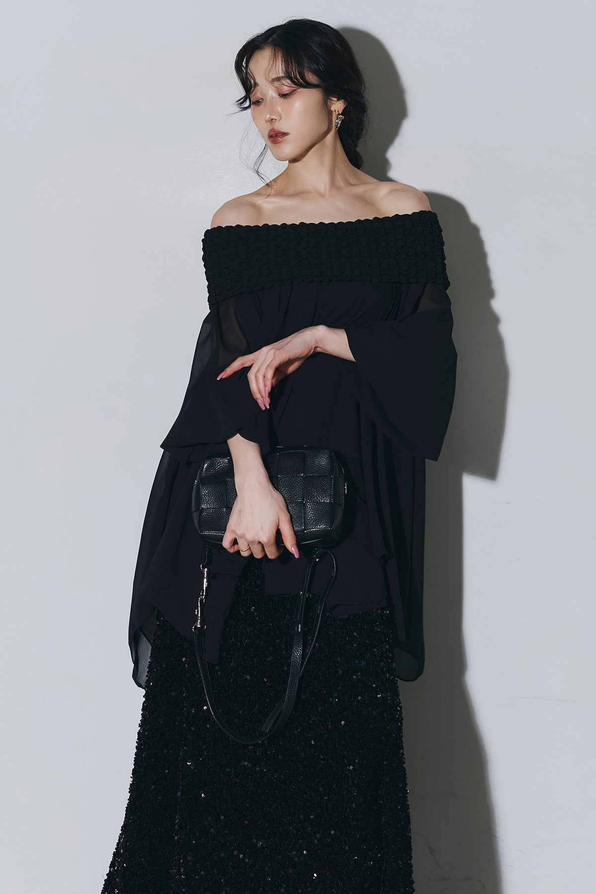 ANDREA&Co. フレアスカート スパンコールフレアスカート – ANDREA&Co.