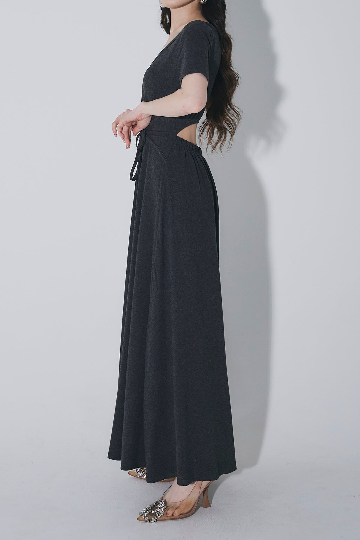 【新品・試着のみ】Andrea&Coバックカットラップワンピース バックカットラップワンピース – ANDREA&Co.