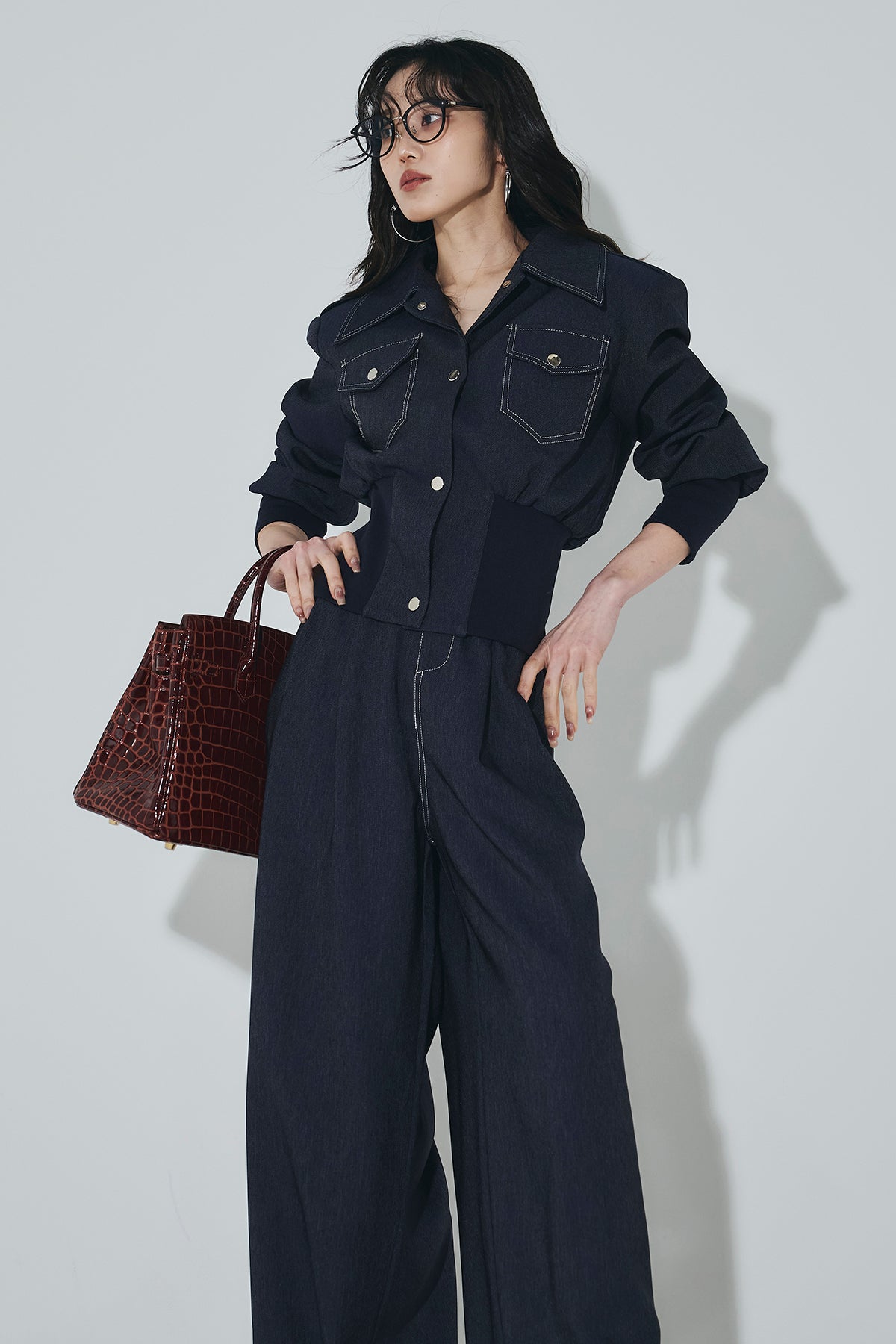 ステッチデニムセットアップ – ANDREA&Co.