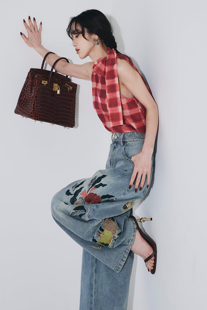 ANDREA&Co. ボタニカルエンブロイダリーデニム ボタニカルエンブロイダリーデニム – ANDREA&Co.