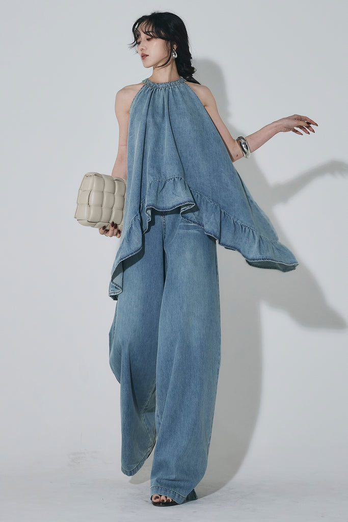 ANDREA & Co. フリルティアードプリーツスカート フリルティアードプリーツスカート – ANDREA&Co.