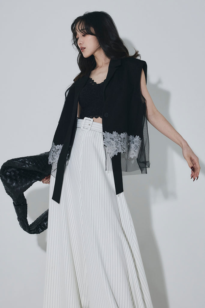 スカート ANDREA&Co. Jacquard Ribbon Skirt ANDREA&Co./BOTANICALJACQUARD SKIRT - メルカリ