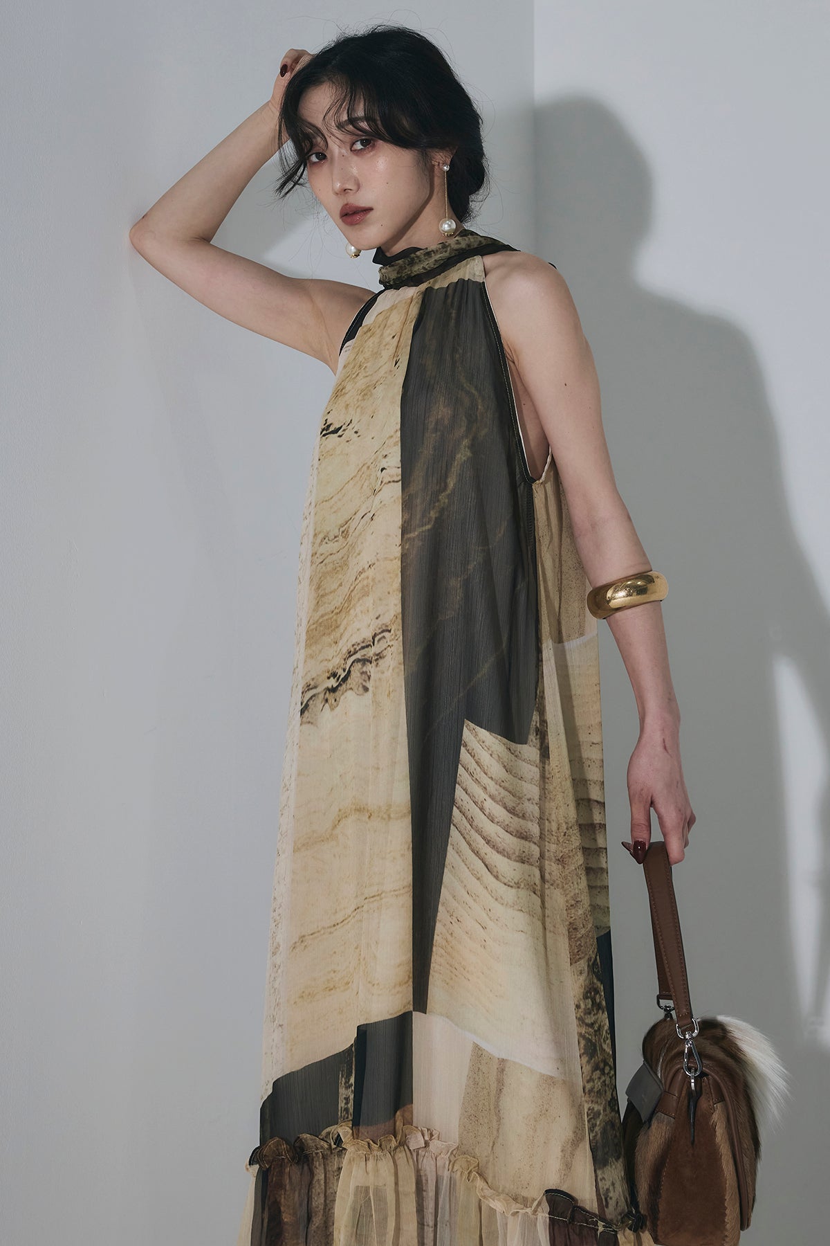 アートプリントティアードワンピ – ANDREA&Co