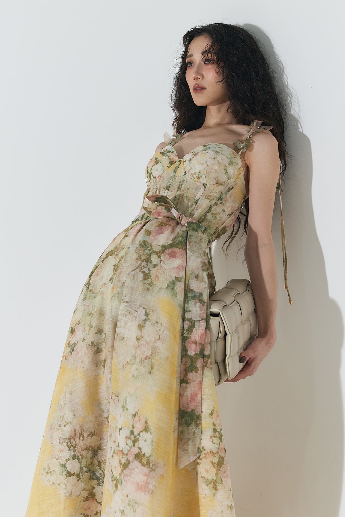 Andrea&co ボタニカルコルセットキャミワンピース ボタニカルコルセットドレス – ANDREA&Co.