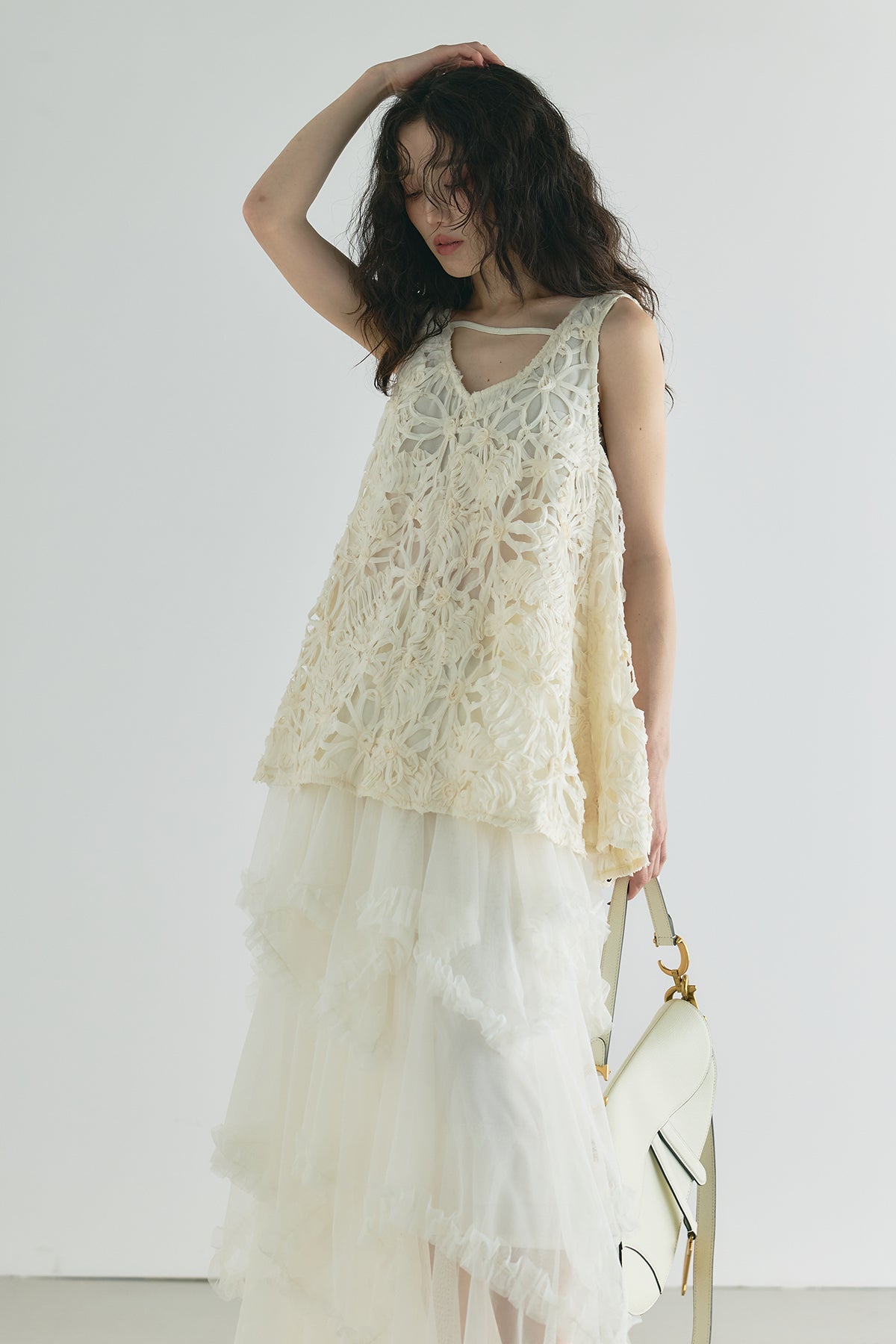 ANDREA & Co. フリルジャガードベスト　パンツ　アイボリー プレゼント対象コレクション – ページ – ANDREA&Co.
