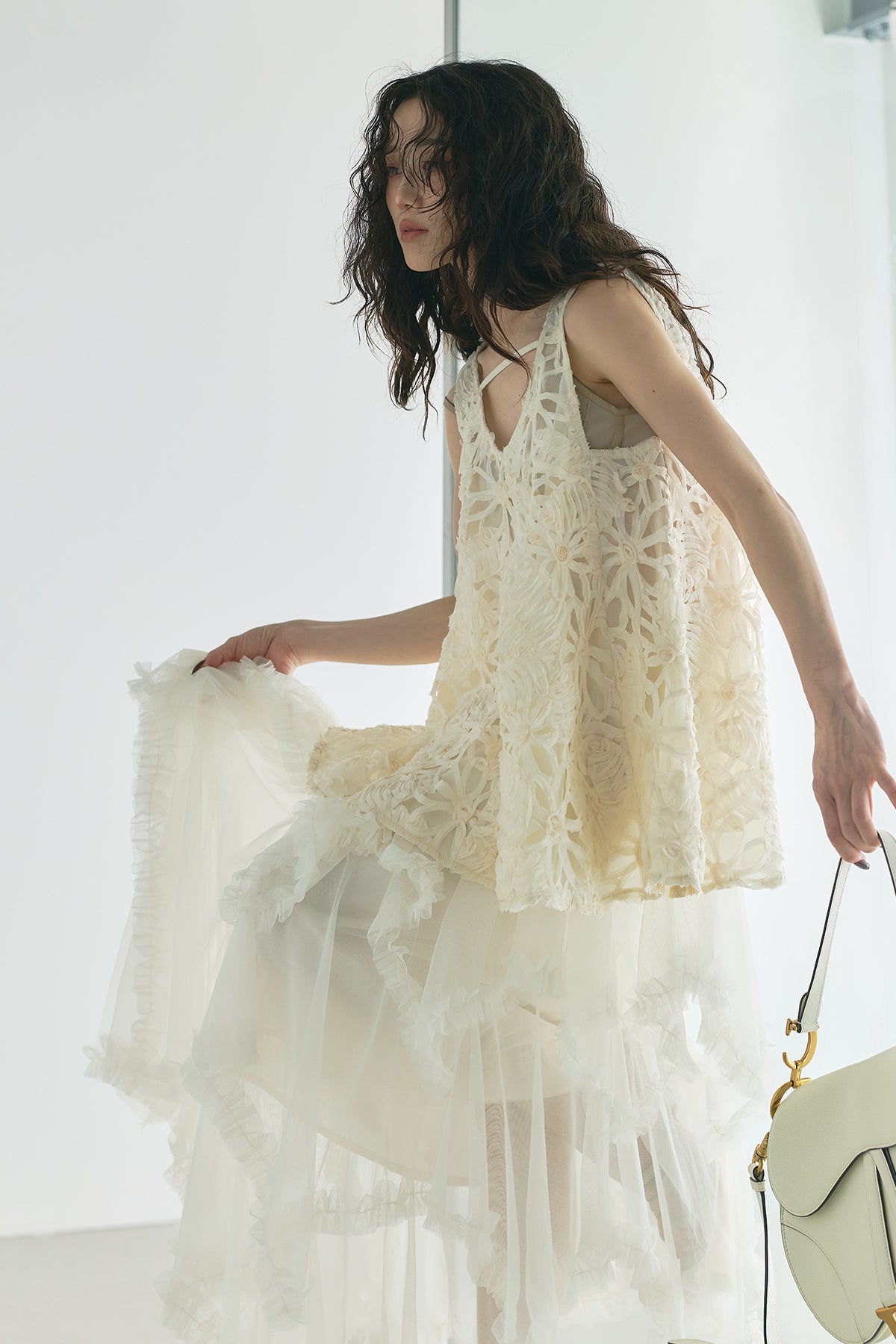 andrea&co. テープジャガードフレアトップス テープジャガードフレアトップ – ANDREA&Co.