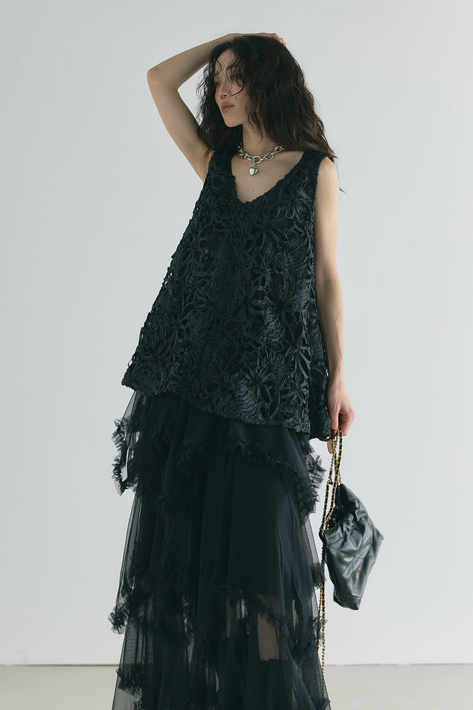 andrea&co. ギャザーティアードスカート ギャザーティアードスカート – ANDREA&Co.