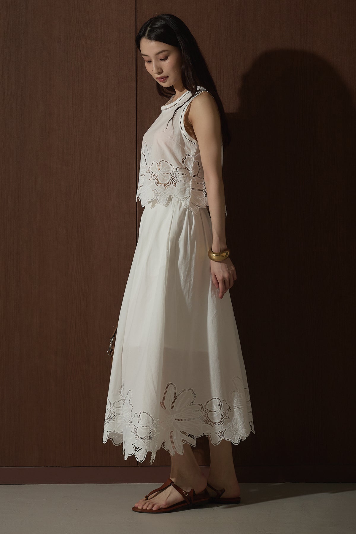 【お値下】ホワイトレースセットアップ Andrea and co カットワークレースセットアップ – ANDREA&Co.
